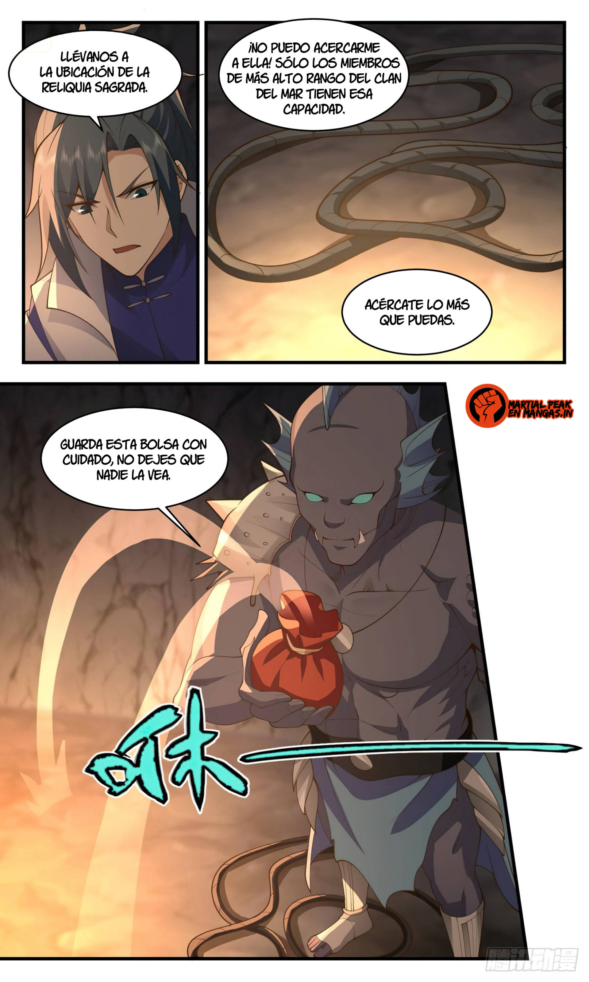 Martial Peak Capítulo 2668 - Página 12 en español