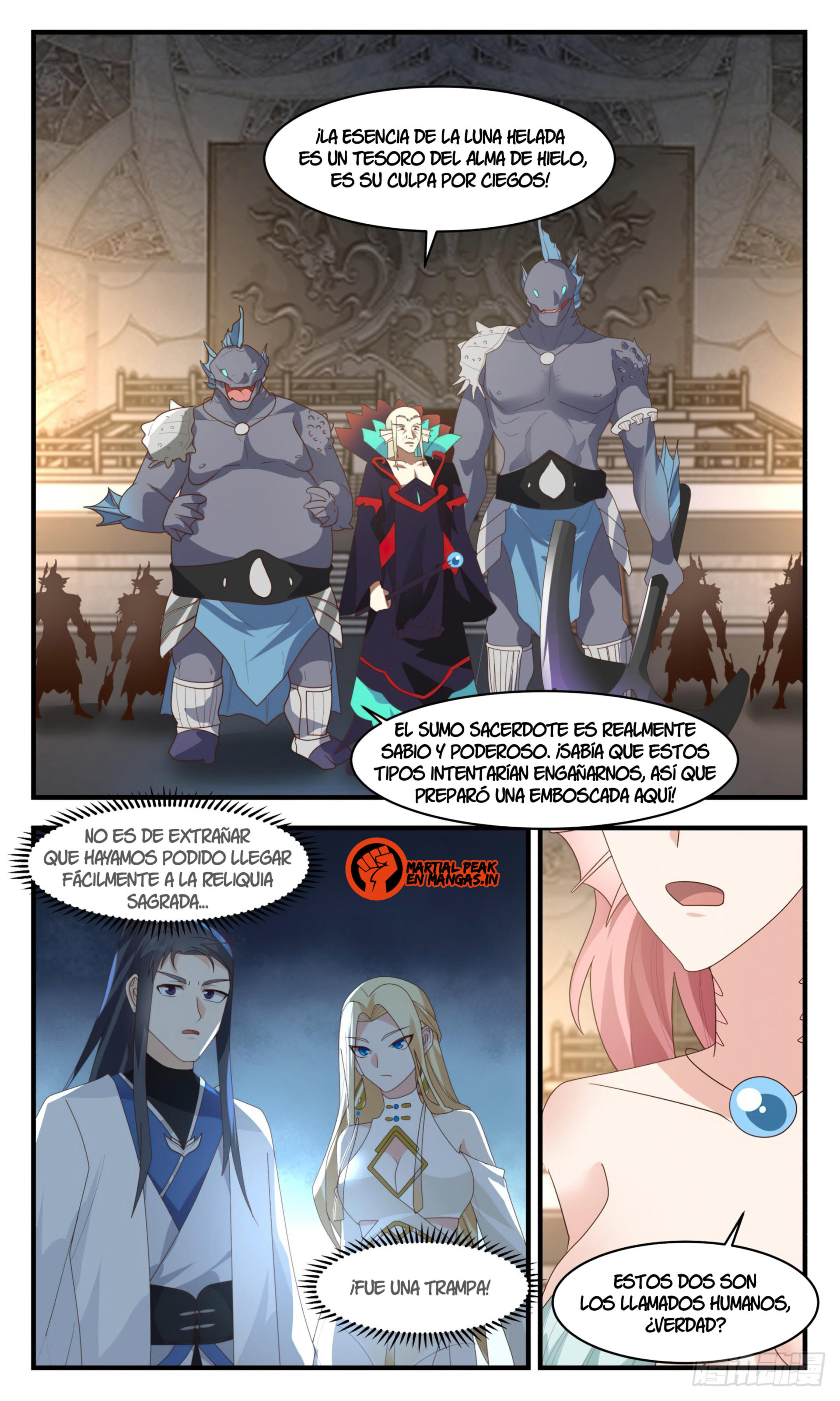Martial Peak Capítulo 2669 - Página 12 en español