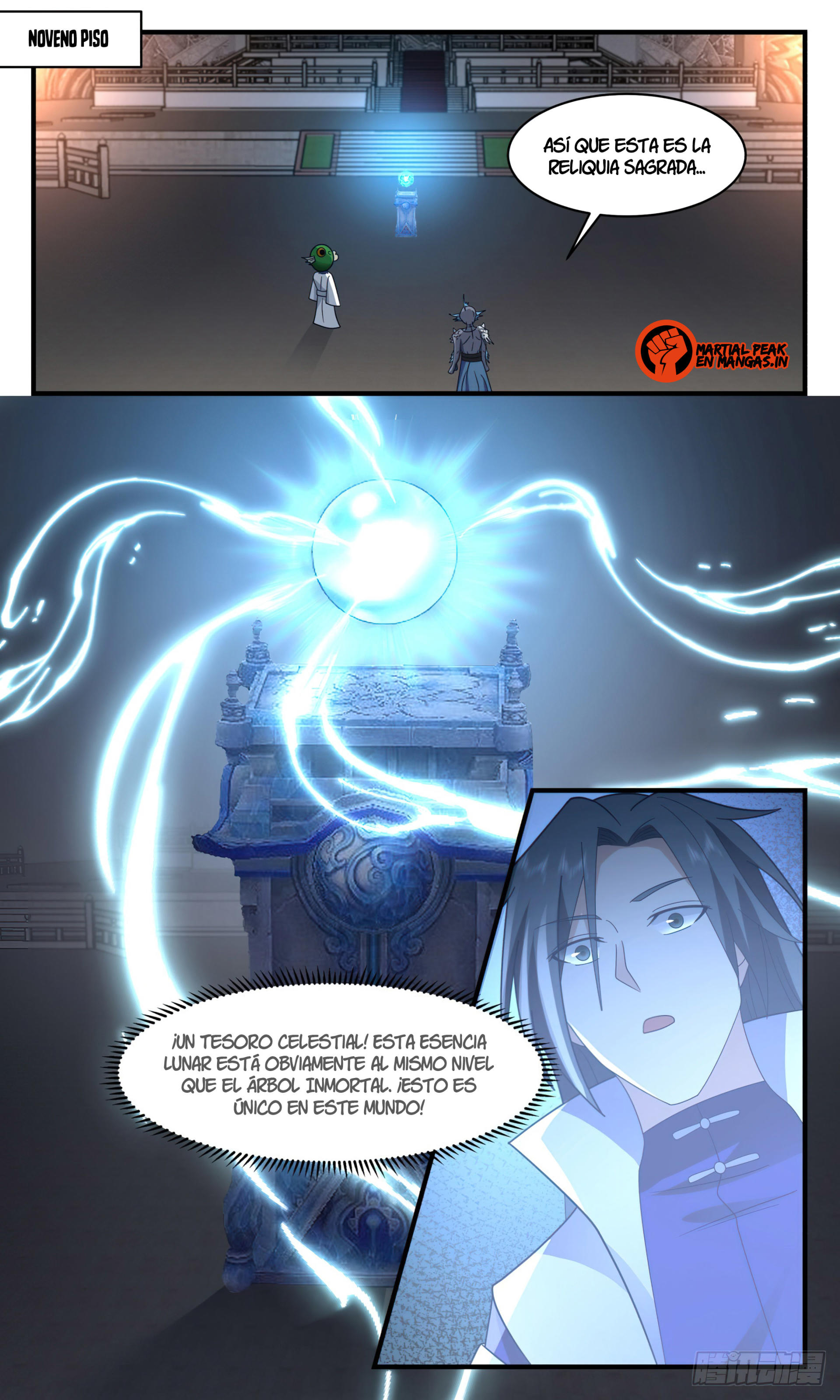 Martial Peak Capítulo 2669 - Página 8 en español