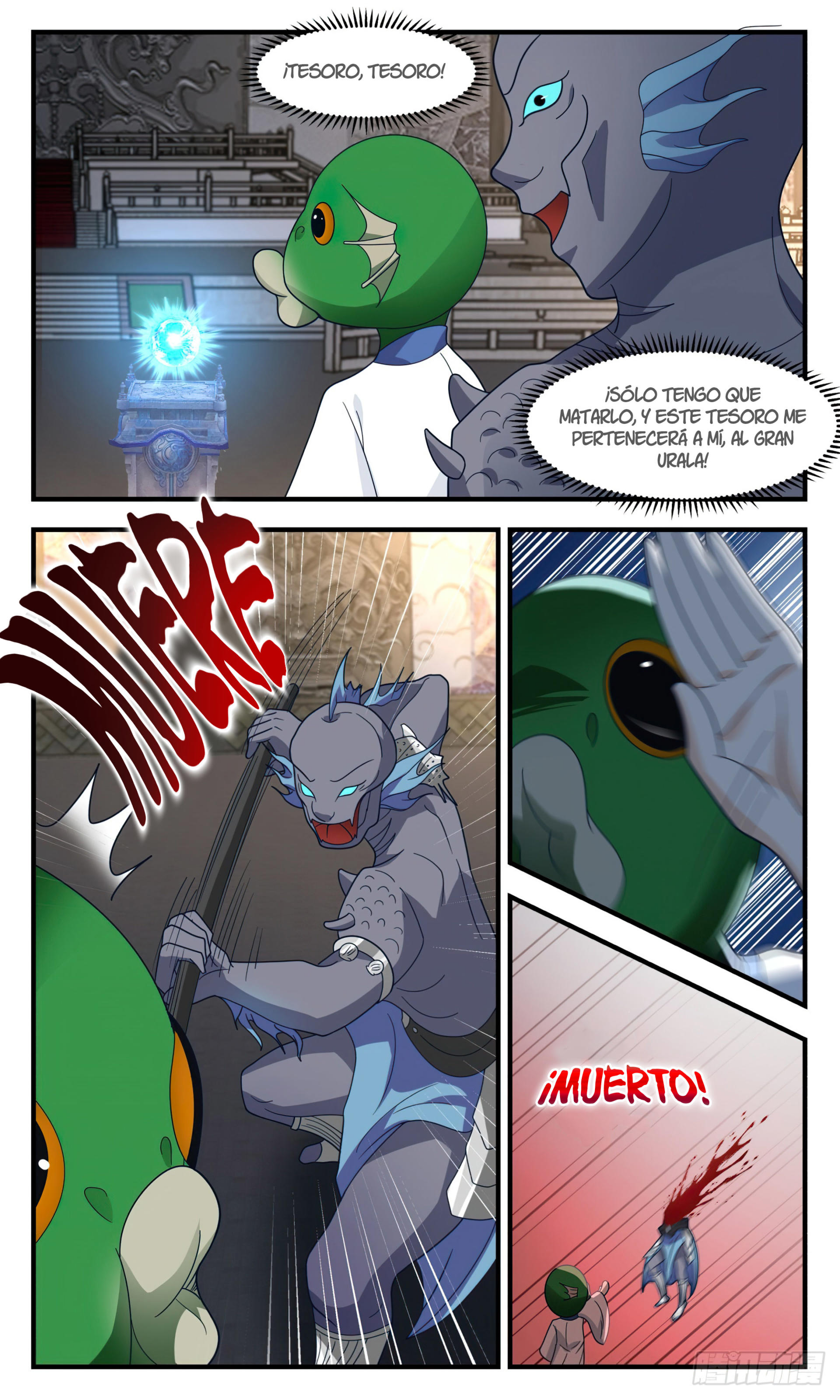 Martial Peak Capítulo 2669 - Página 9 en español