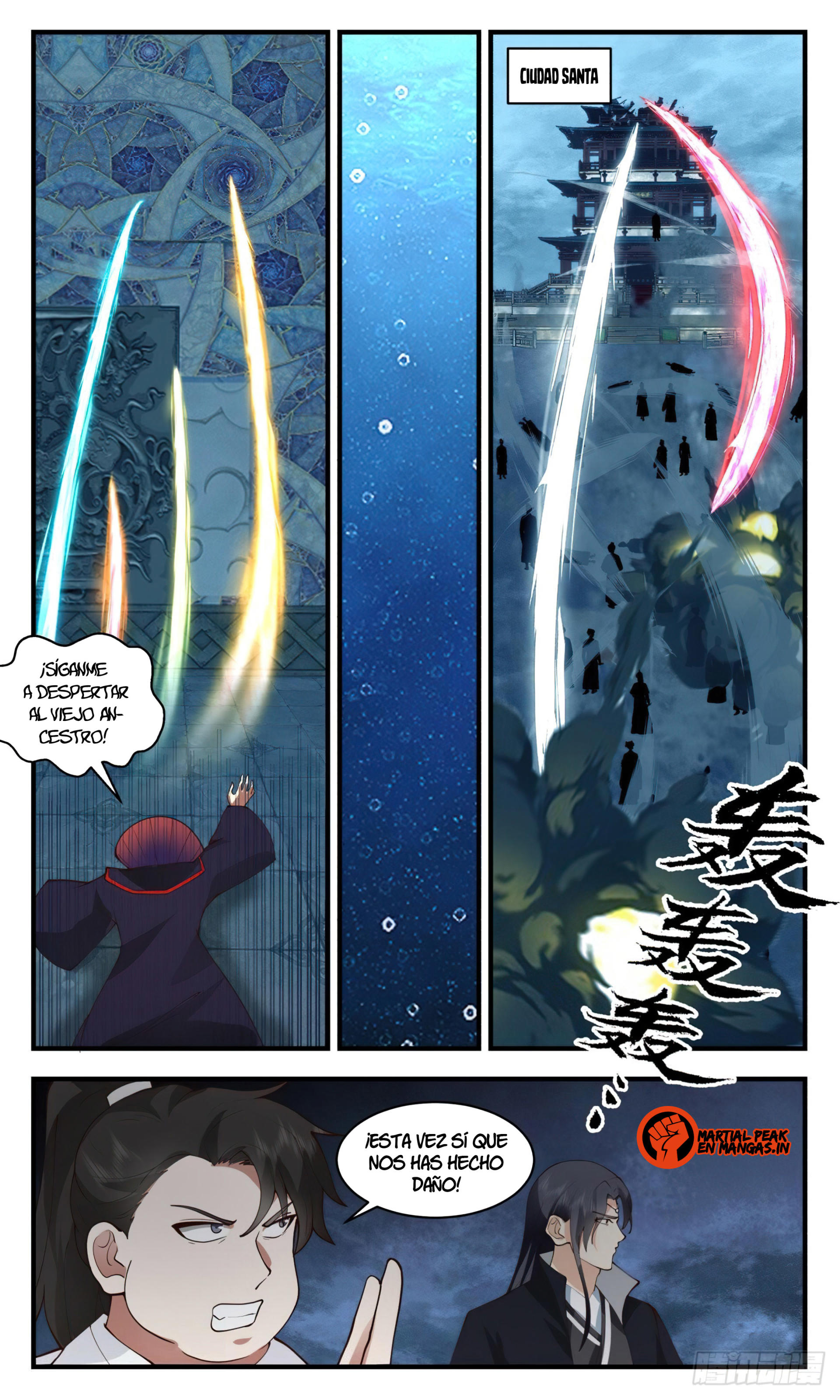 Martial Peak Capítulo 2670 - Página 10 en español