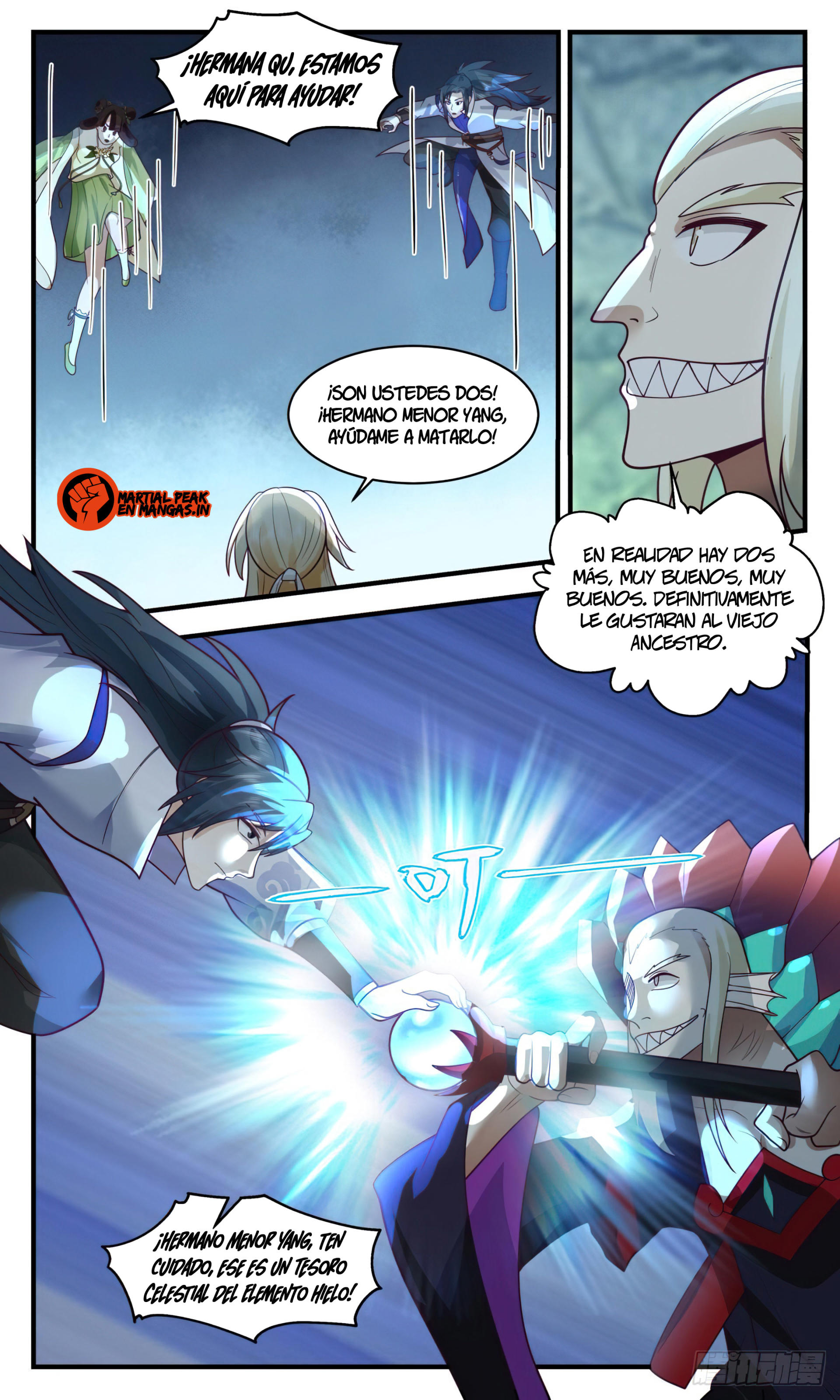 Martial Peak Capítulo 2670 - Página 5 en español