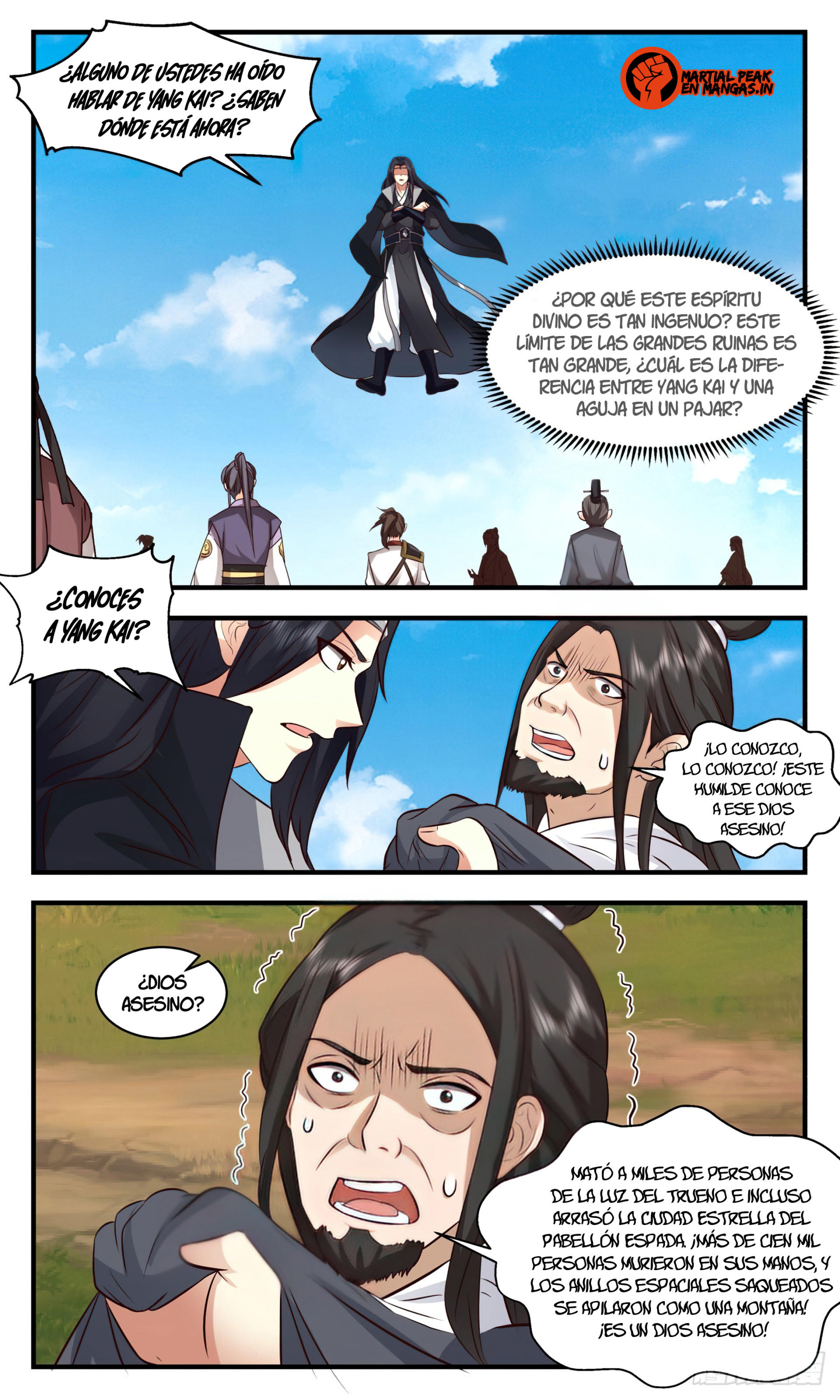 Martial Peak Capítulo 2671 - Página 12 en español