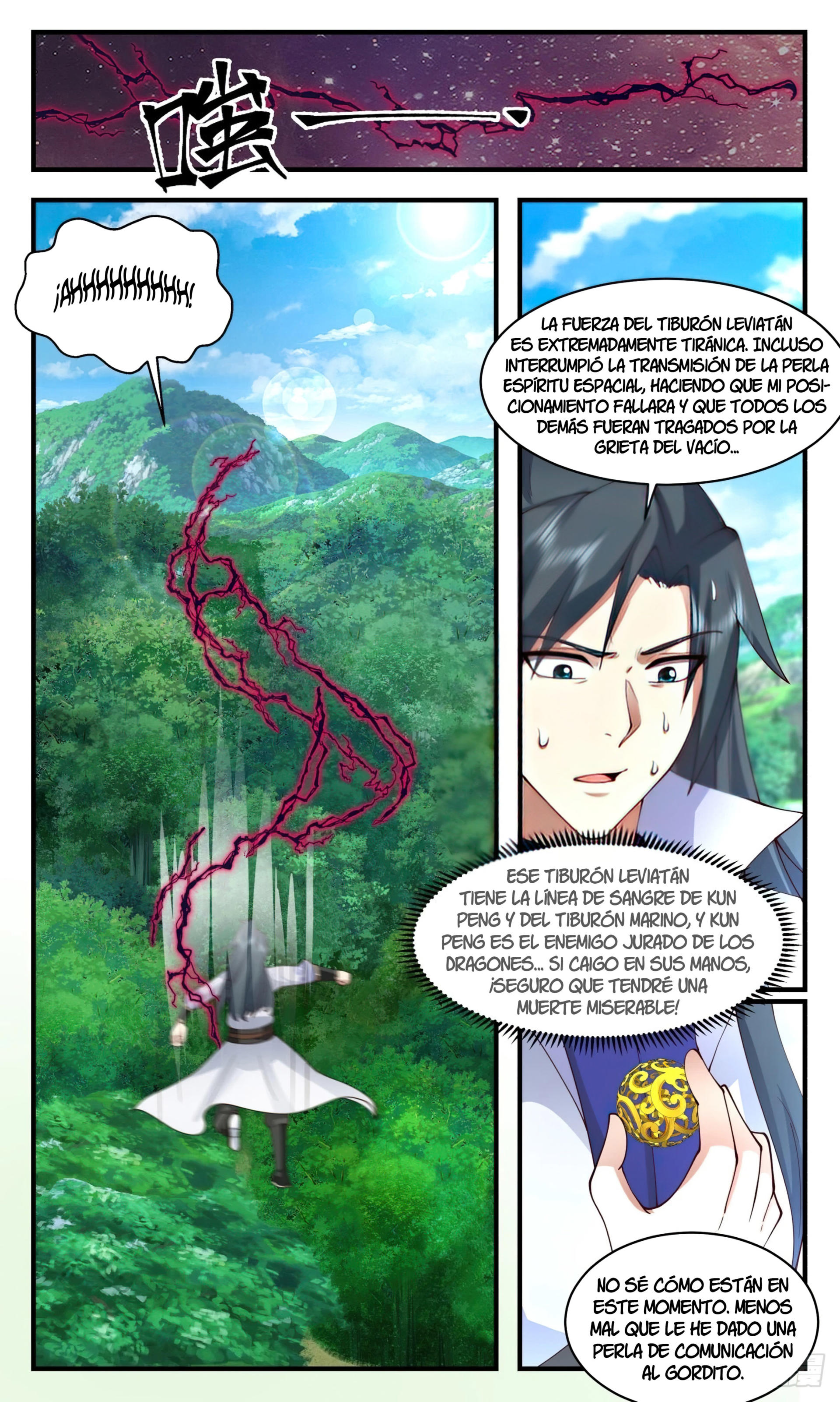 Martial Peak Capítulo 2671 - Página 3 en español