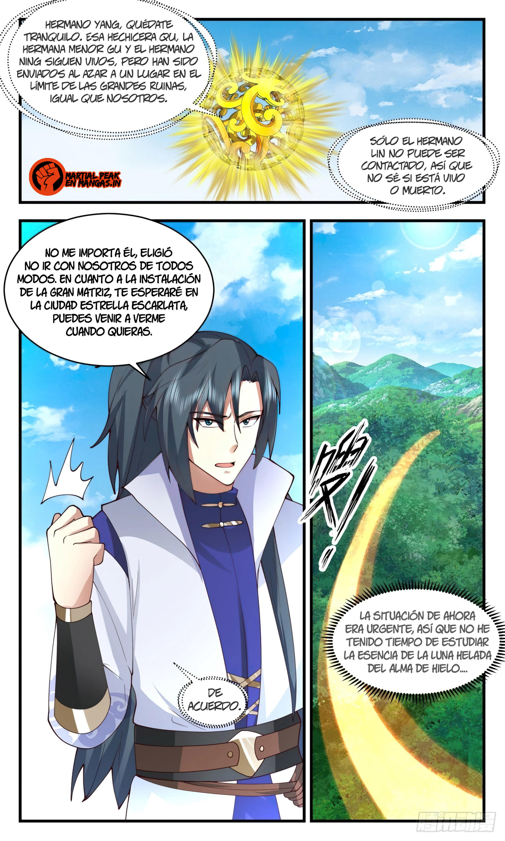 Martial Peak Capítulo 2671 - Página 4 en español