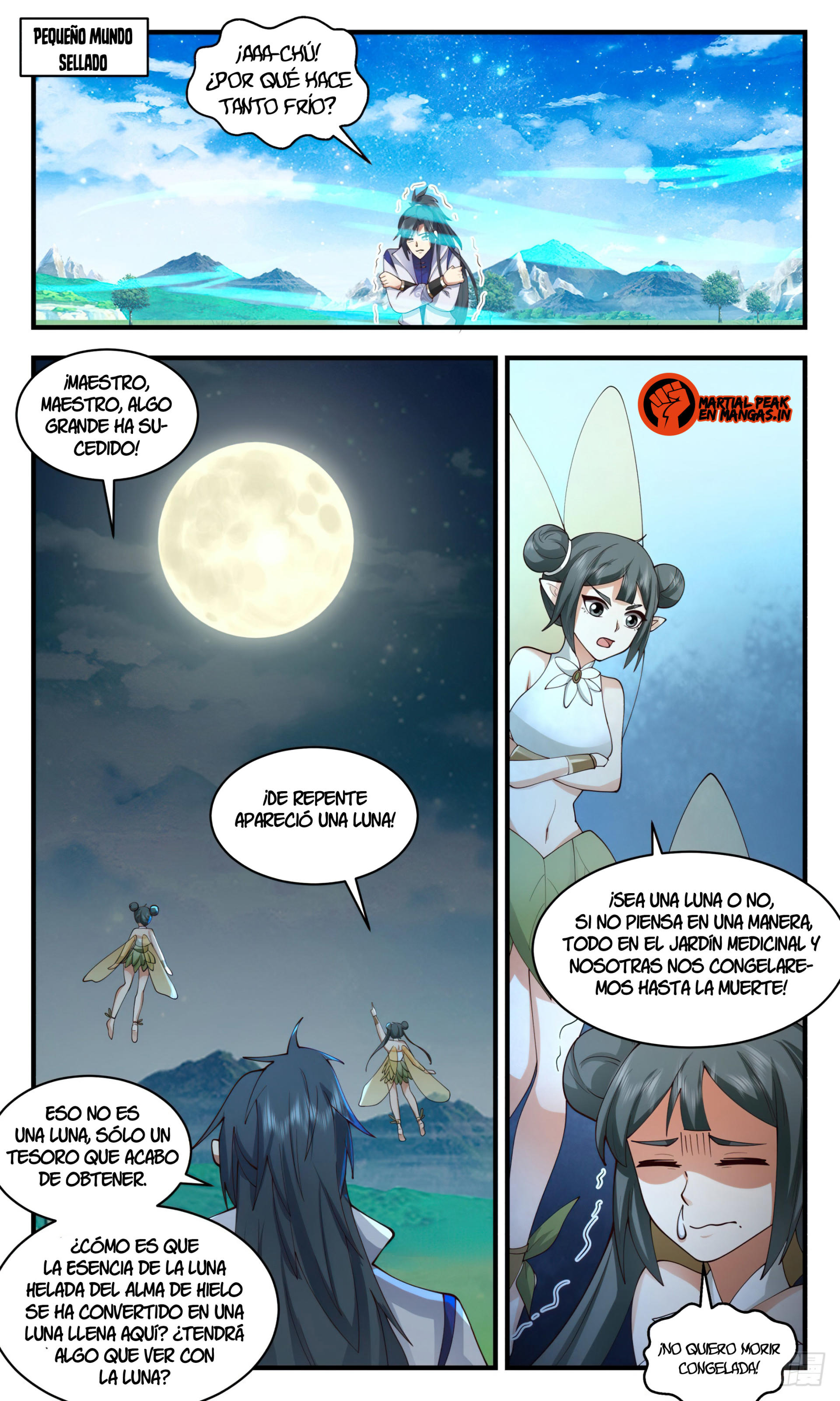Martial Peak Capítulo 2671 - Página 5 en español
