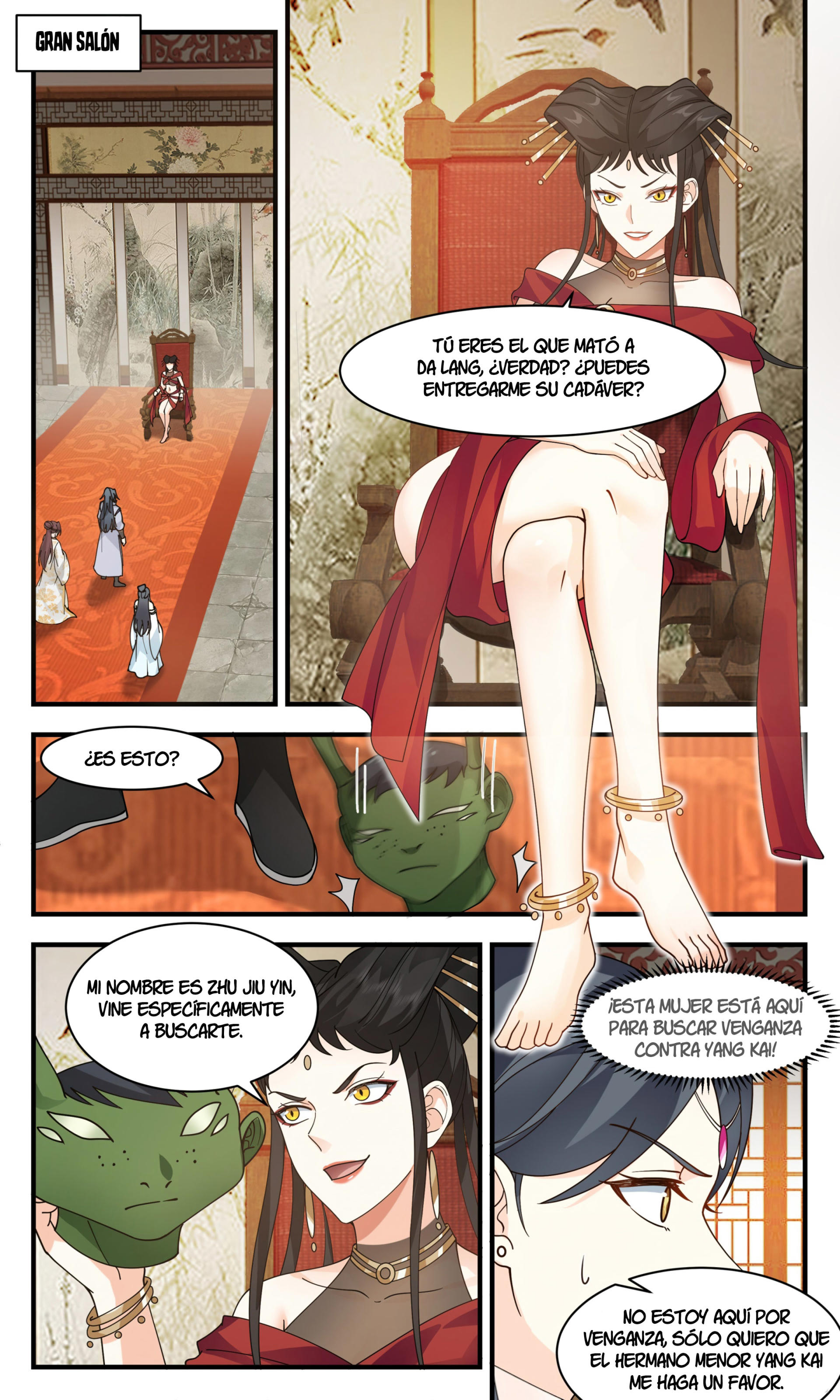 Martial Peak Capítulo 2672 - Página 10 en español