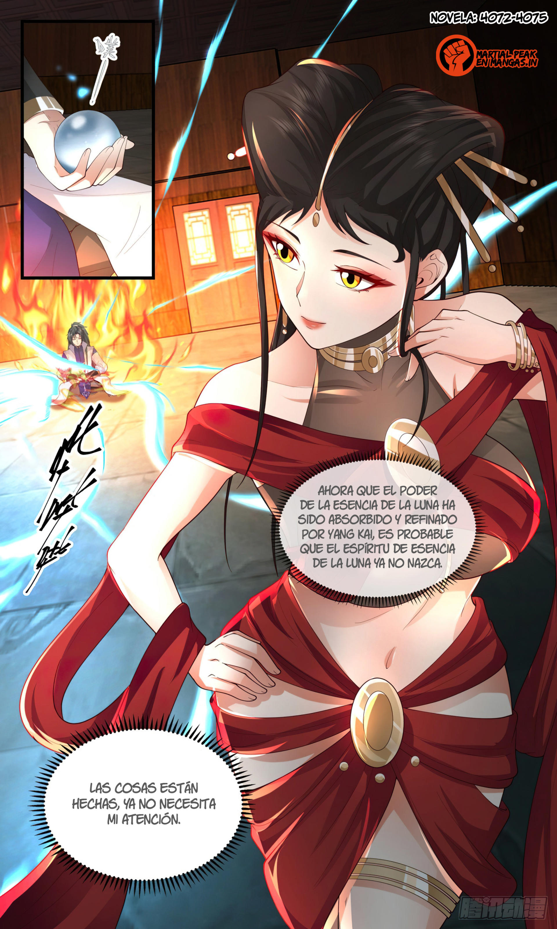 Martial Peak Capítulo 2673 - Página 13 en español