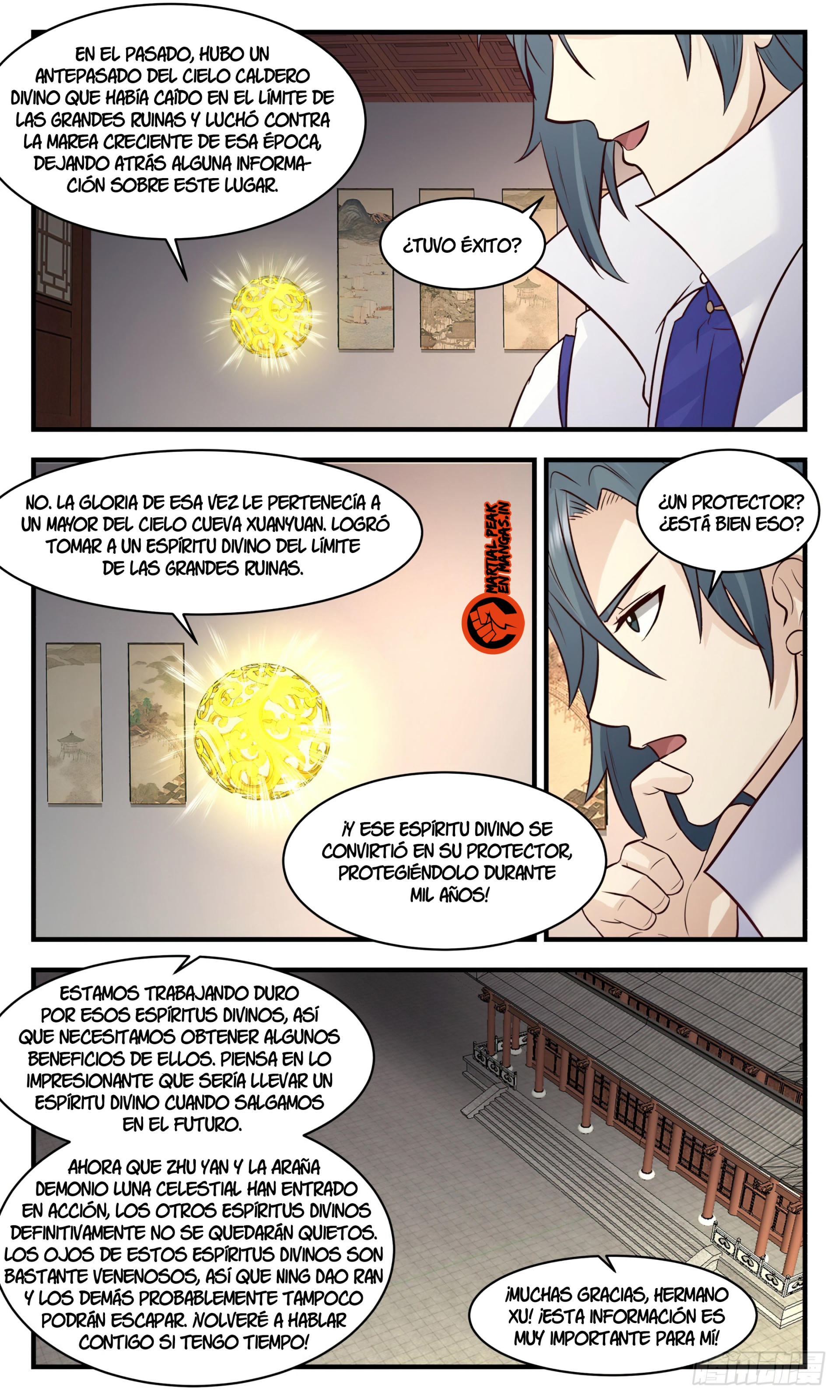 Martial Peak Capítulo 2673 - Página 4 en español