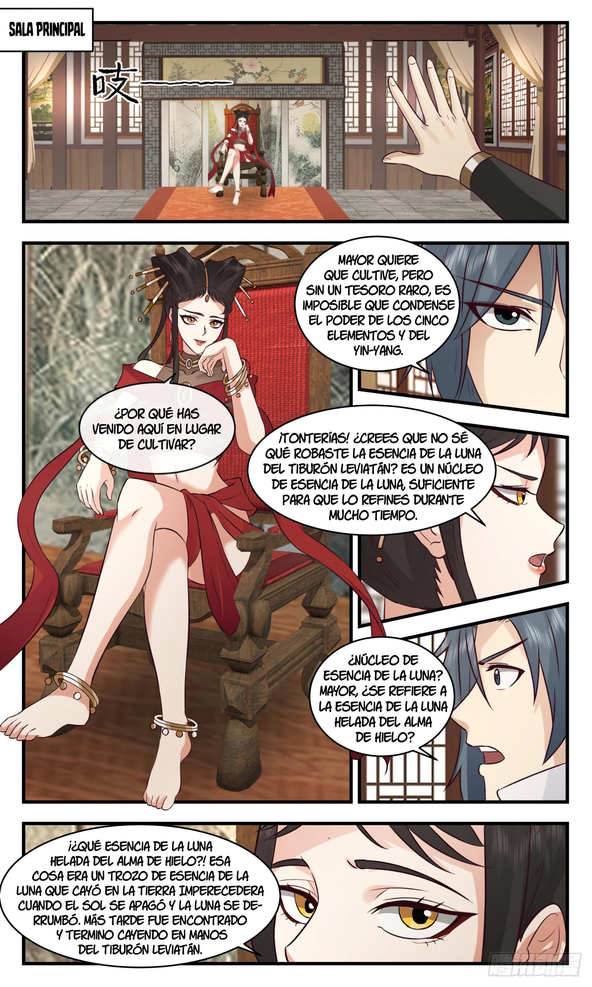Martial Peak Capítulo 2673 - Página 5 en español