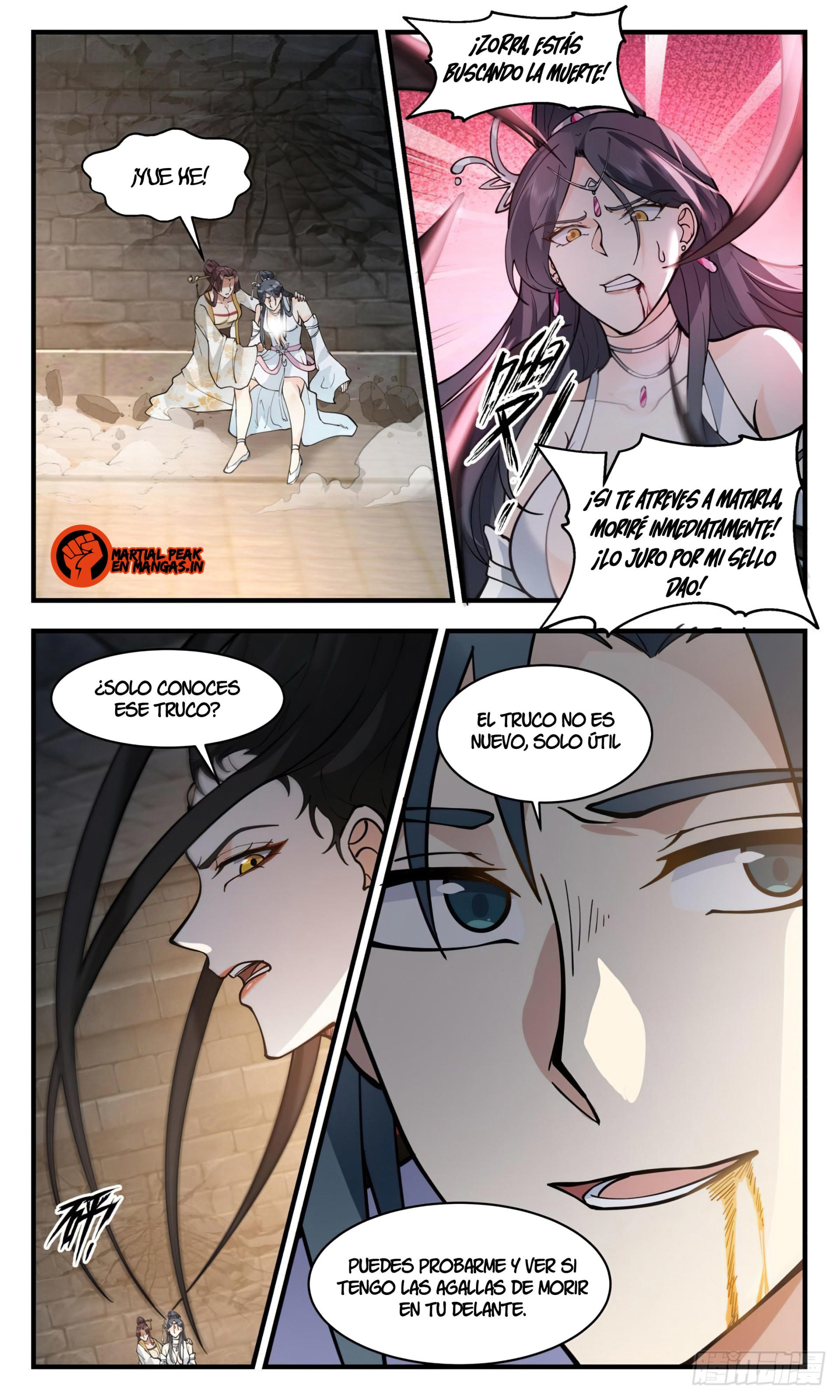 Martial Peak Capítulo 2674 - Página 11 en español