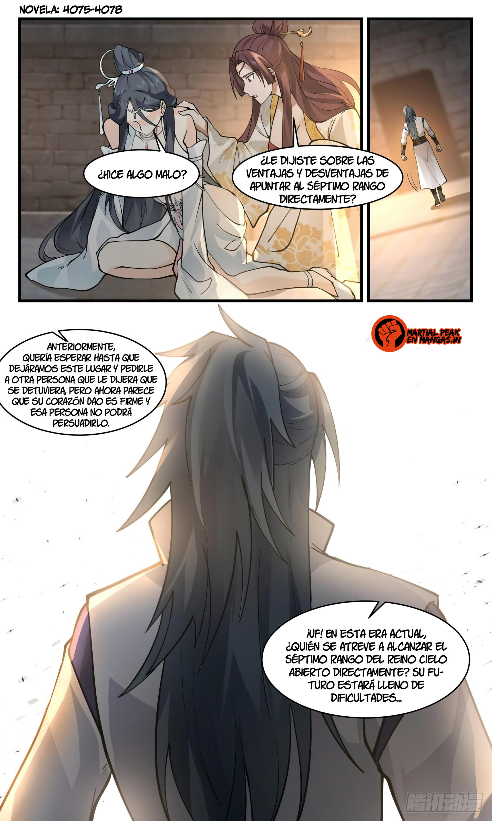 Martial Peak Capítulo 2674 - Página 13 en español