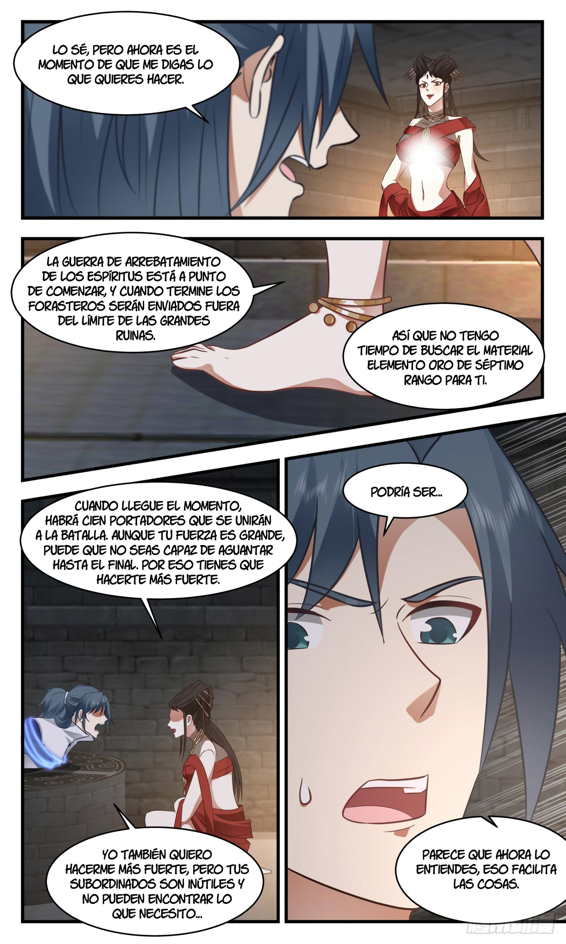Martial Peak Capítulo 2674 - Página 7 en español