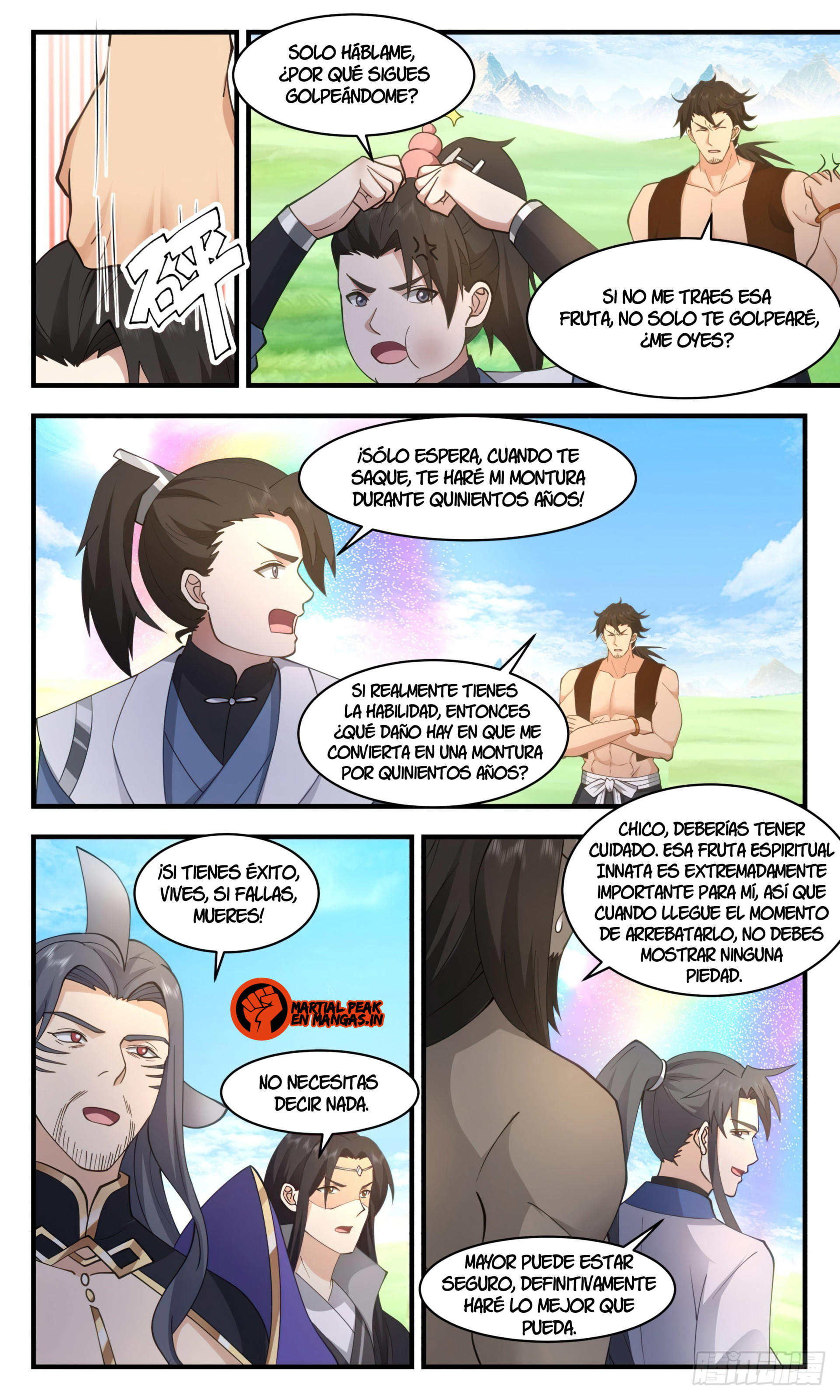 Martial Peak Capítulo 2675 - Página 11 en español