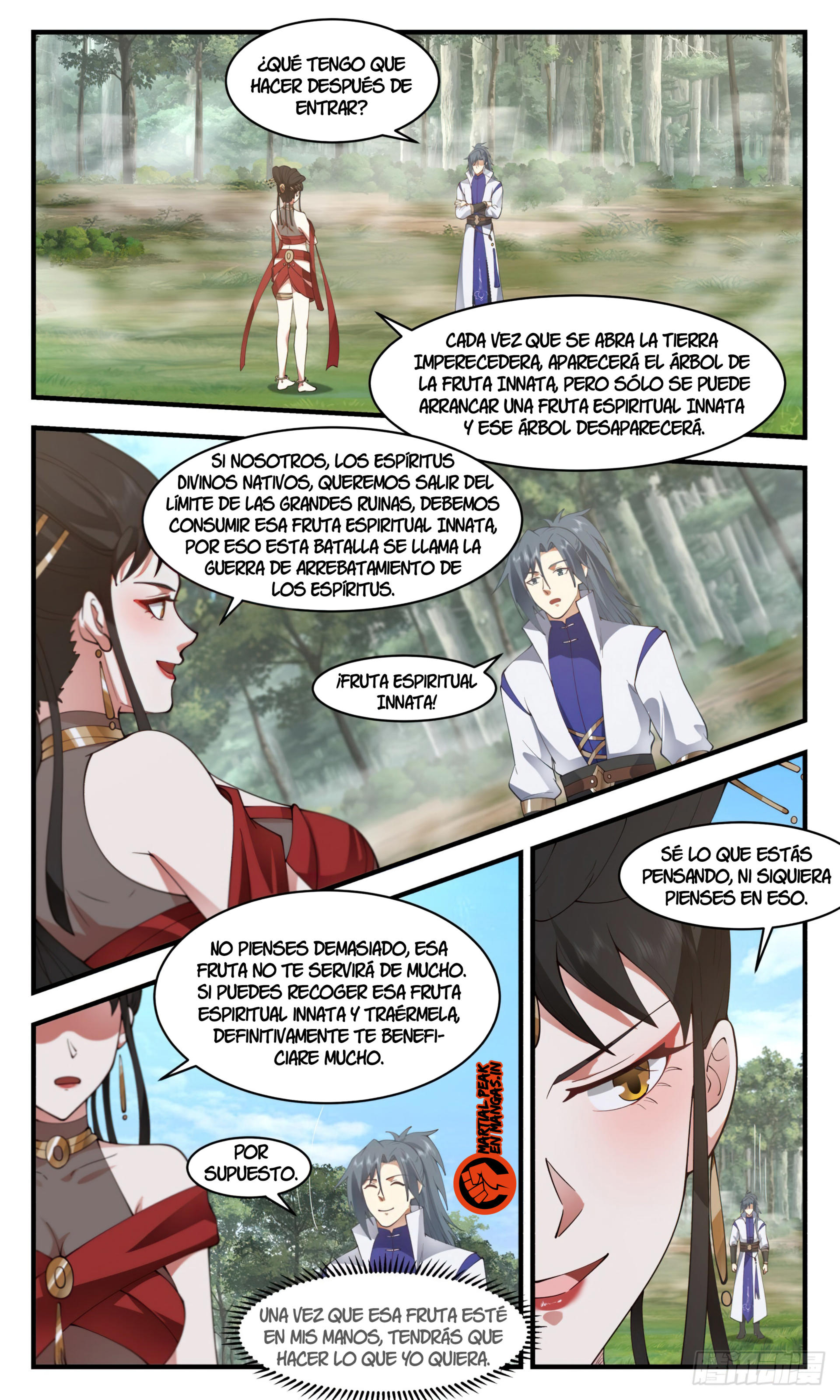 Martial Peak Capítulo 2675 - Página 8 en español