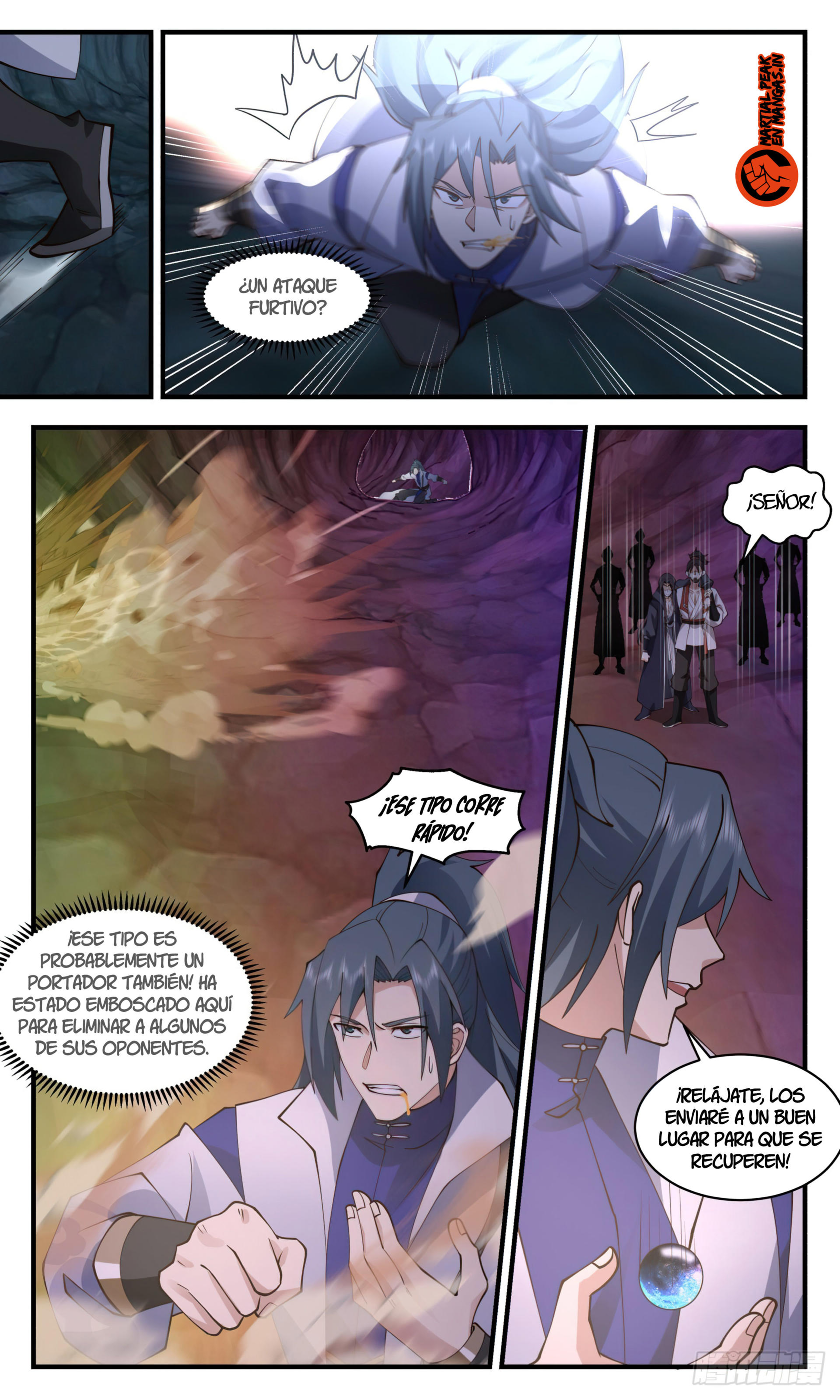 Martial Peak Capítulo 2676 - Página 11 en español