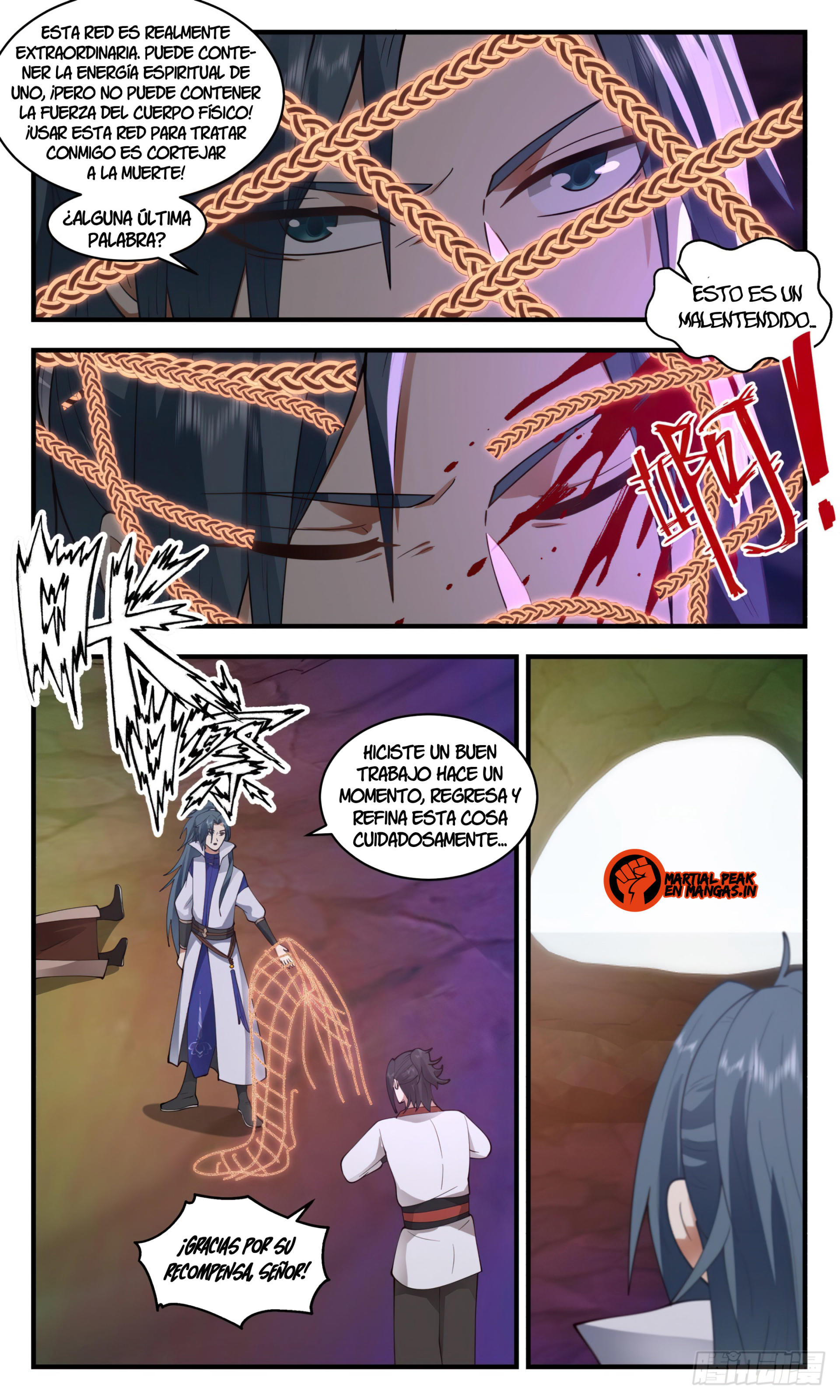 Martial Peak Capítulo 2676 - Página 9 en español