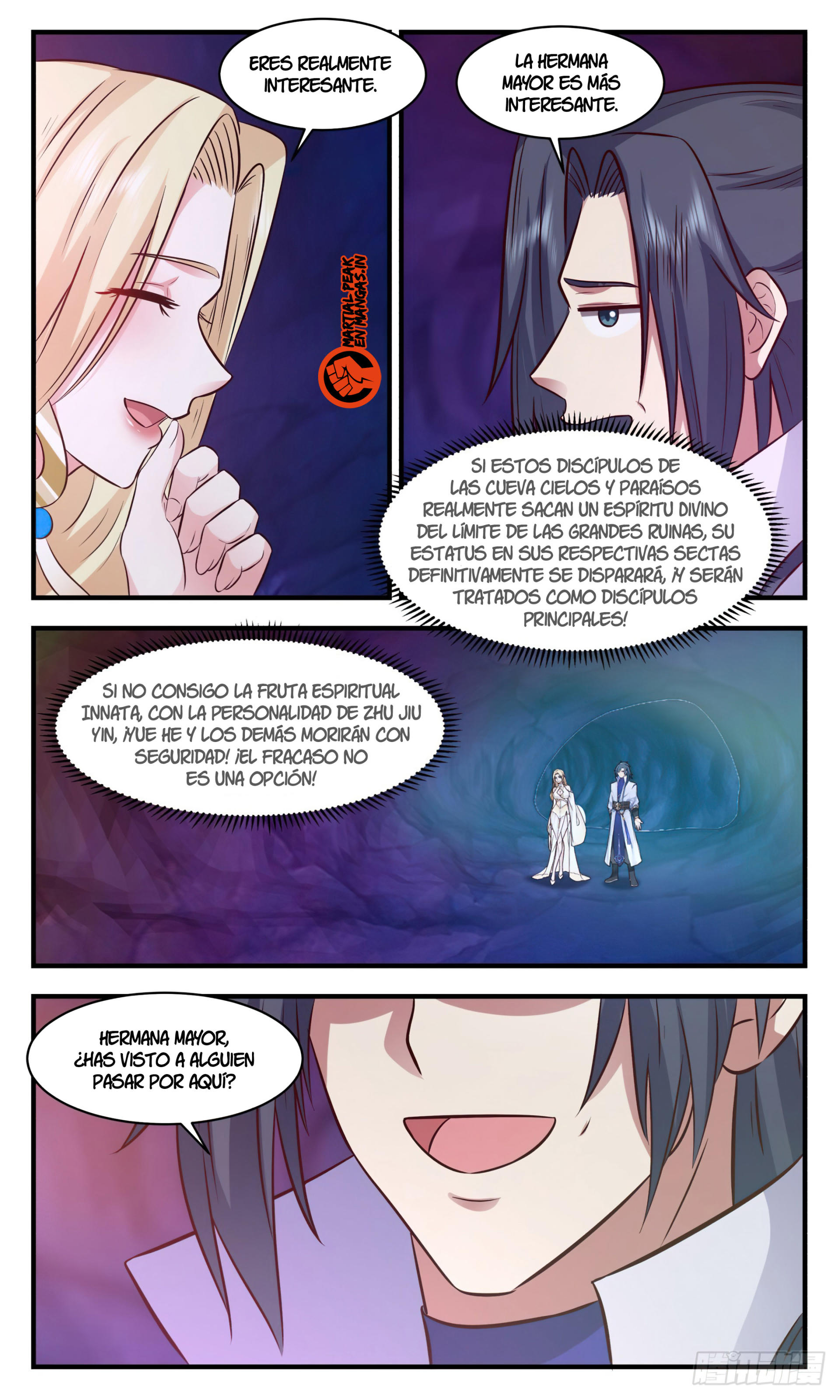 Martial Peak Capítulo 2677 - Página 4 en español