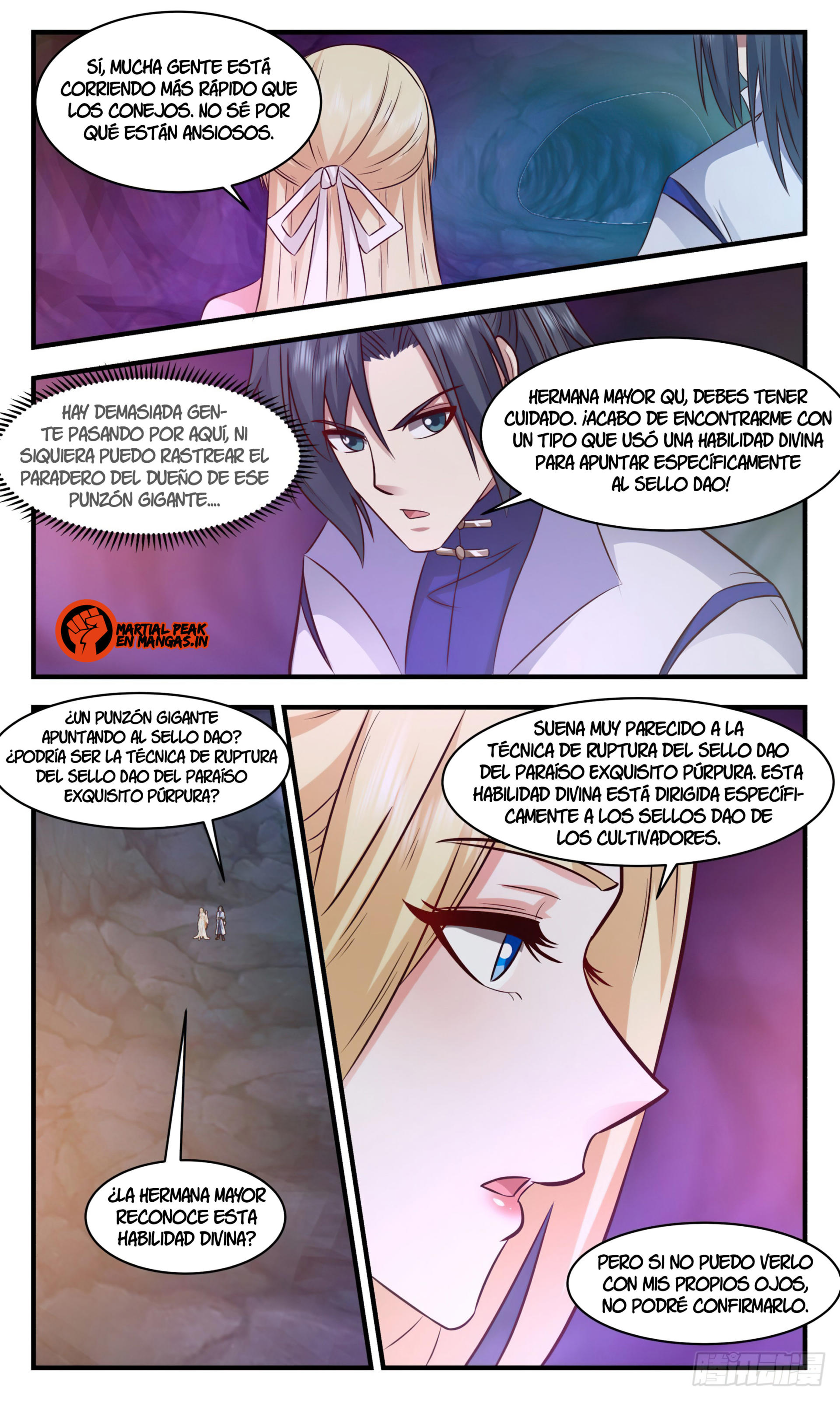 Martial Peak Capítulo 2677 - Página 5 en español