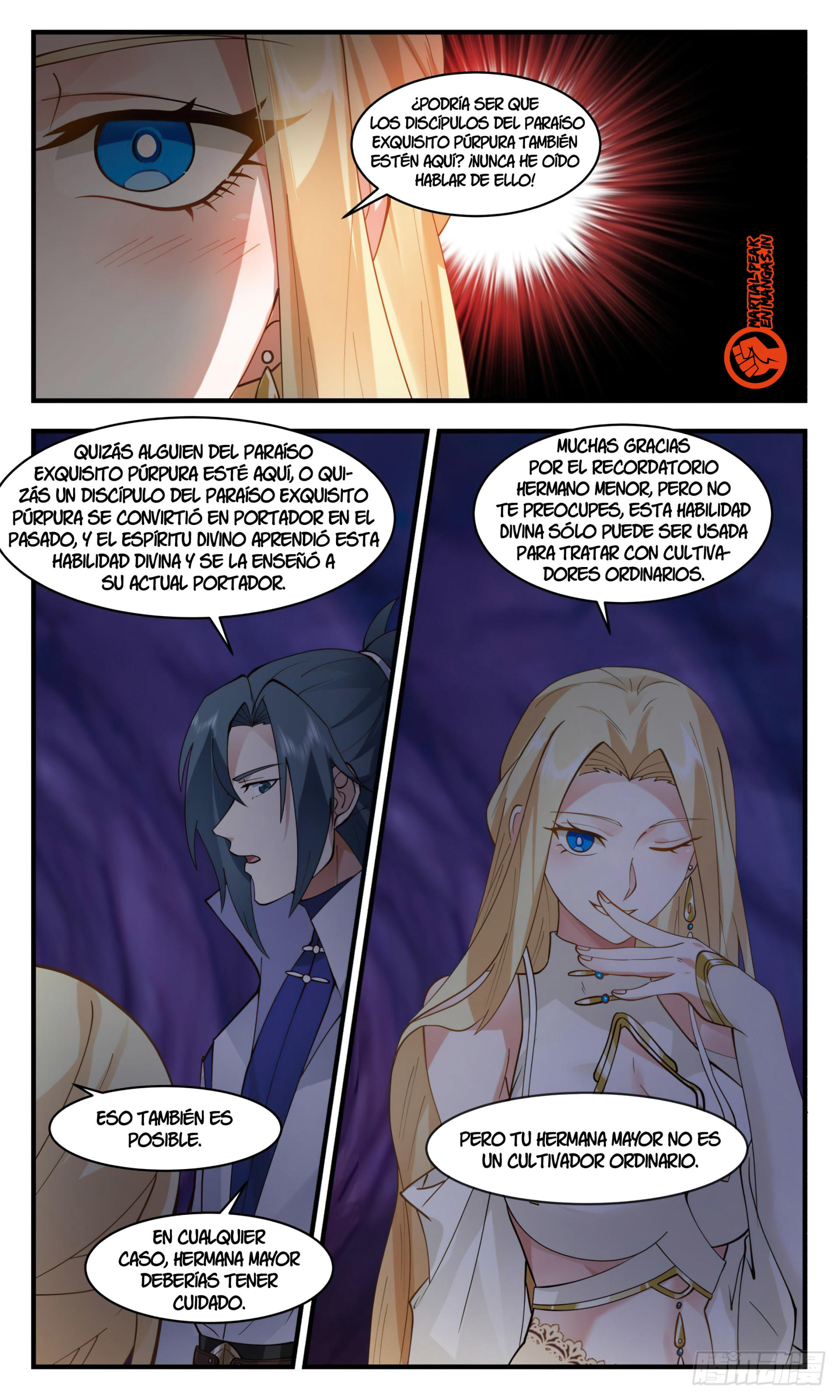 Martial Peak Capítulo 2677 - Página 6 en español