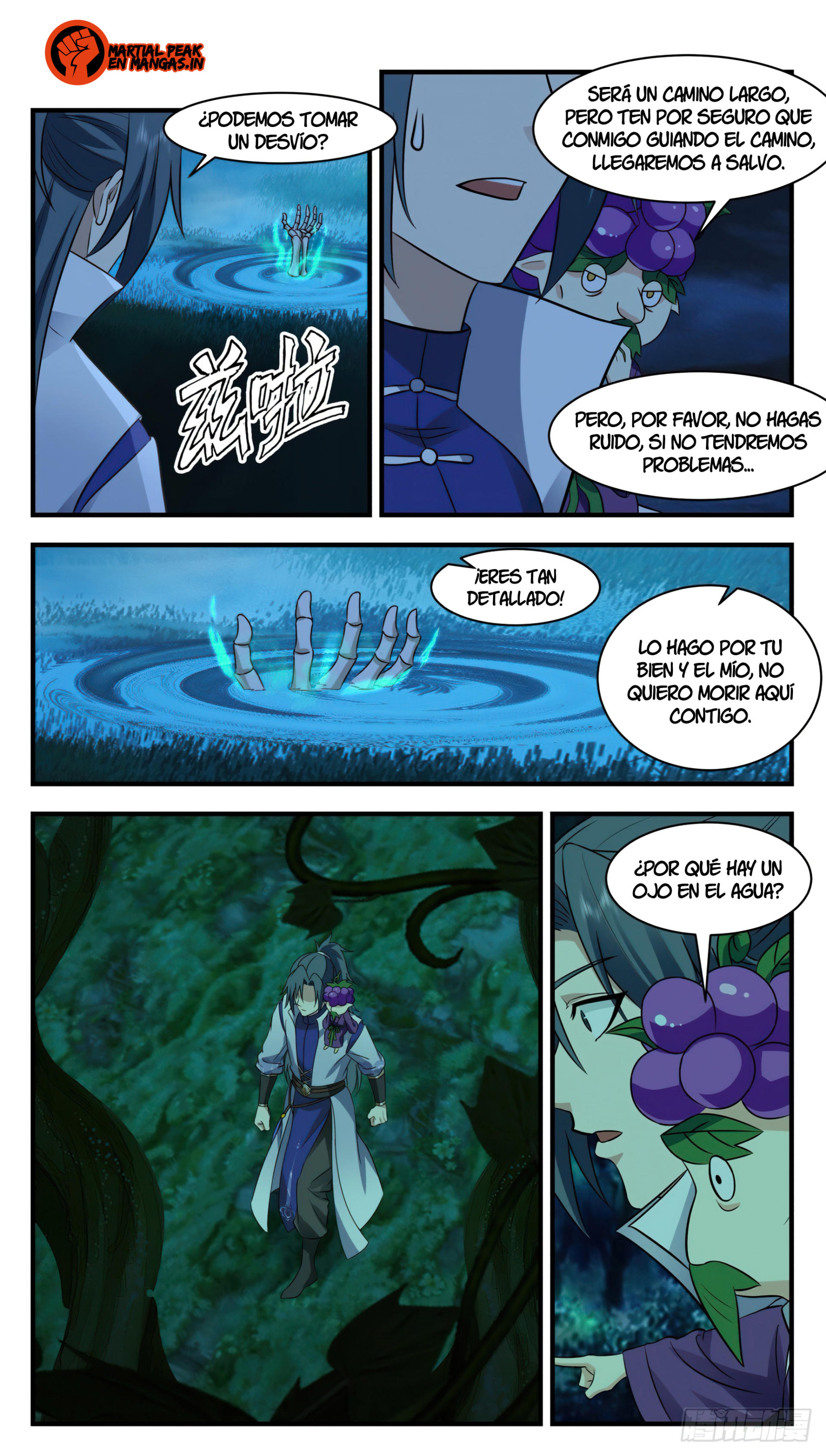 Martial Peak Capítulo 2678 - Página 10 en español