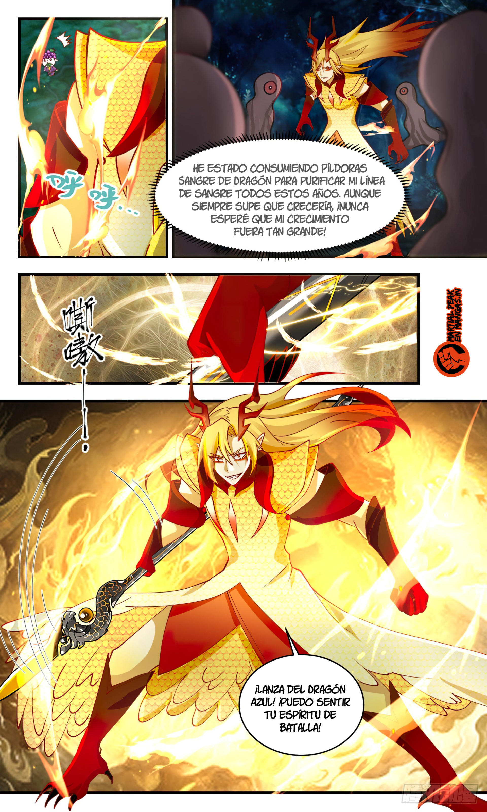Martial Peak Capítulo 2679 - Página 3 en español
