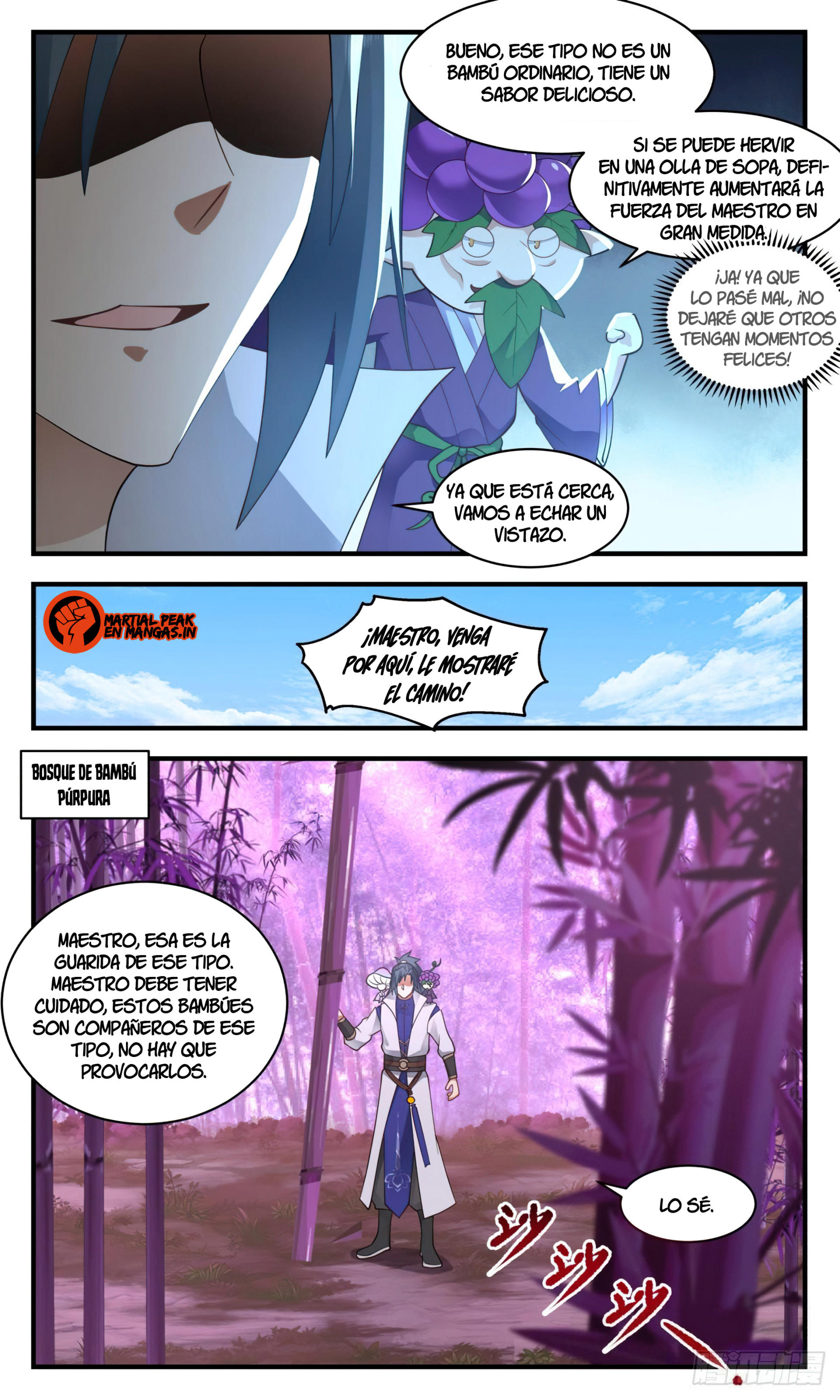 Martial Peak Capítulo 2680 - Página 3 en español