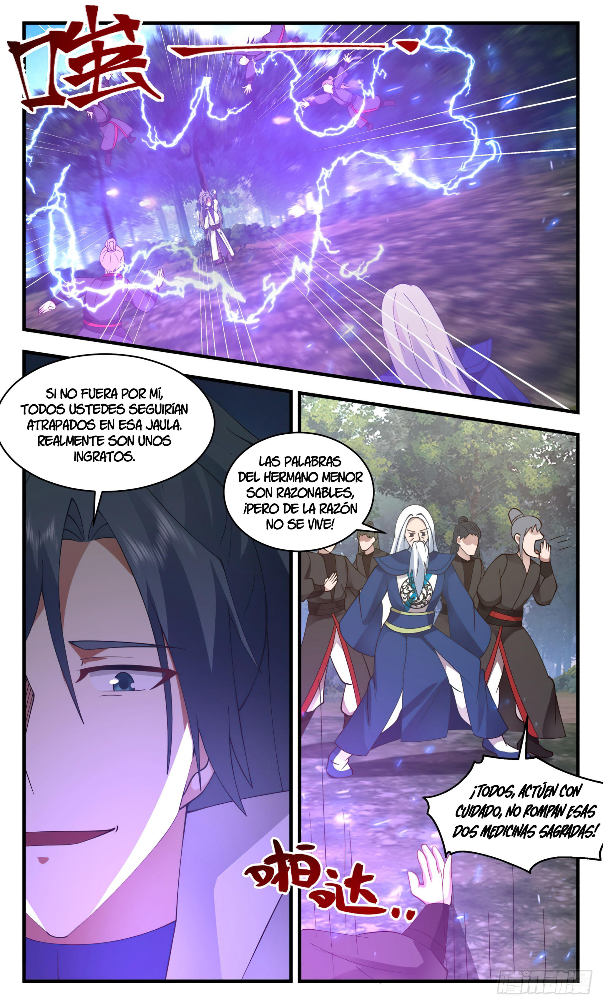 Martial Peak Capítulo 2681 - Página 9 en español