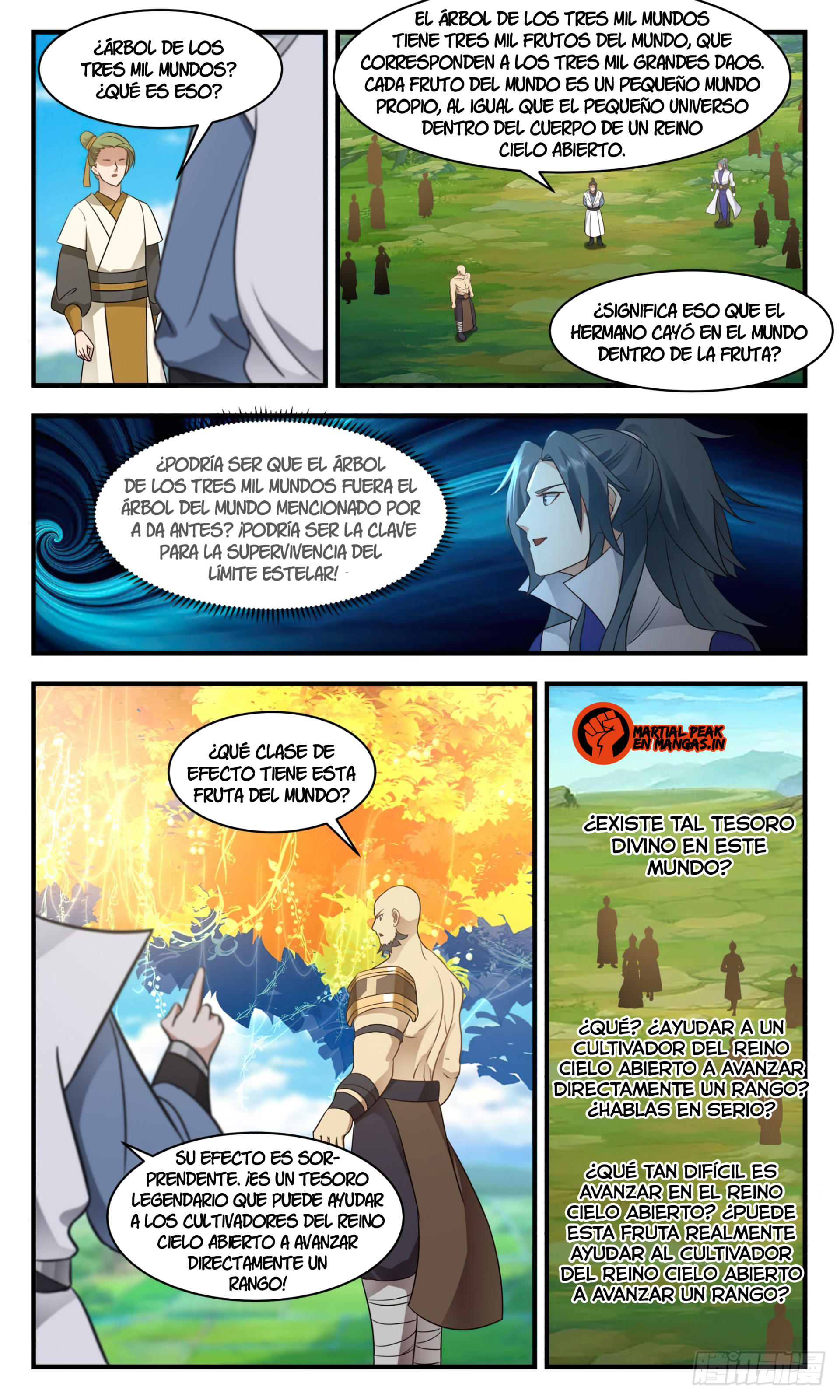 Martial Peak Capítulo 2684 - Página 7 en español