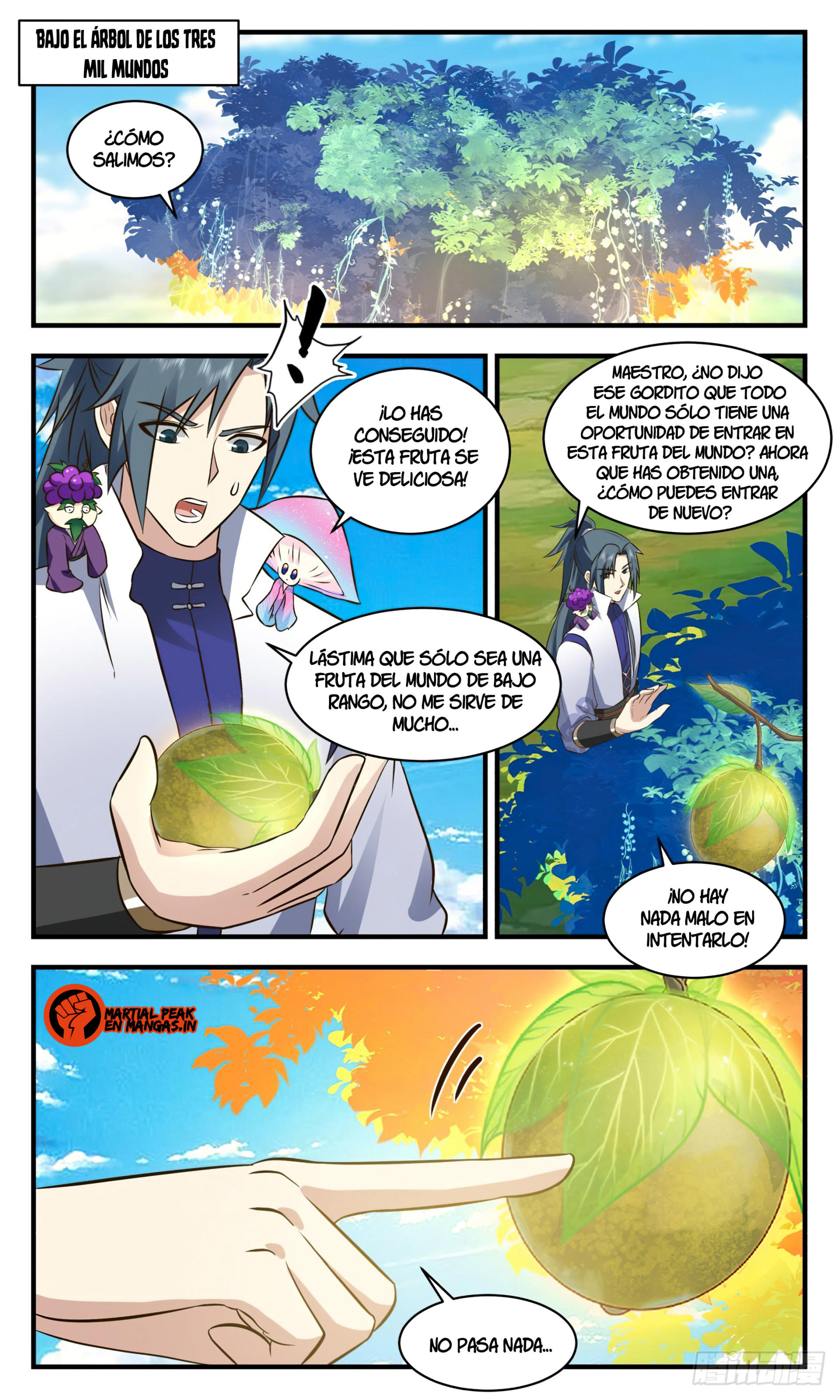 Martial Peak Capítulo 2686 - Página 9 en español