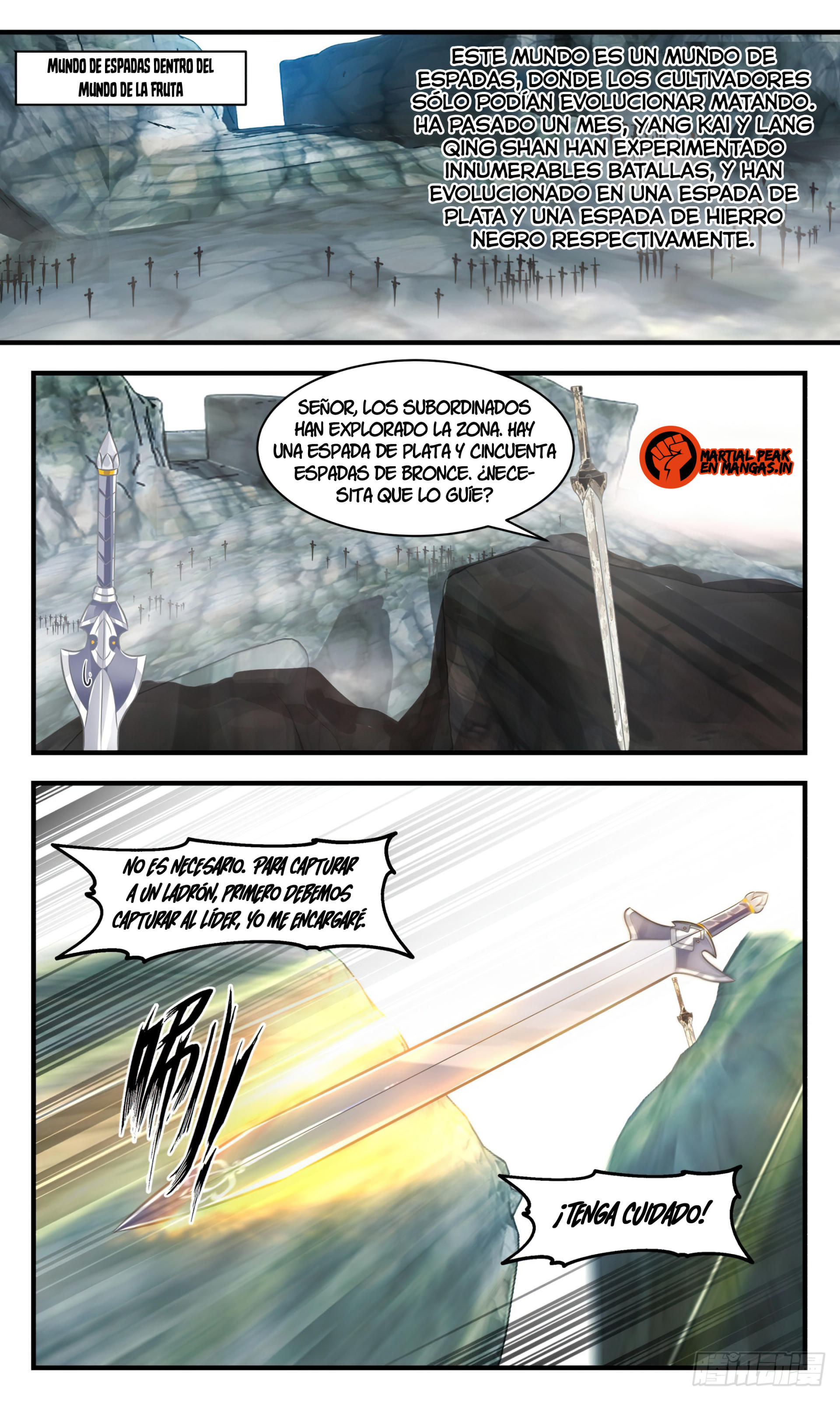 Martial Peak Capítulo 2687 - Página 4 en español
