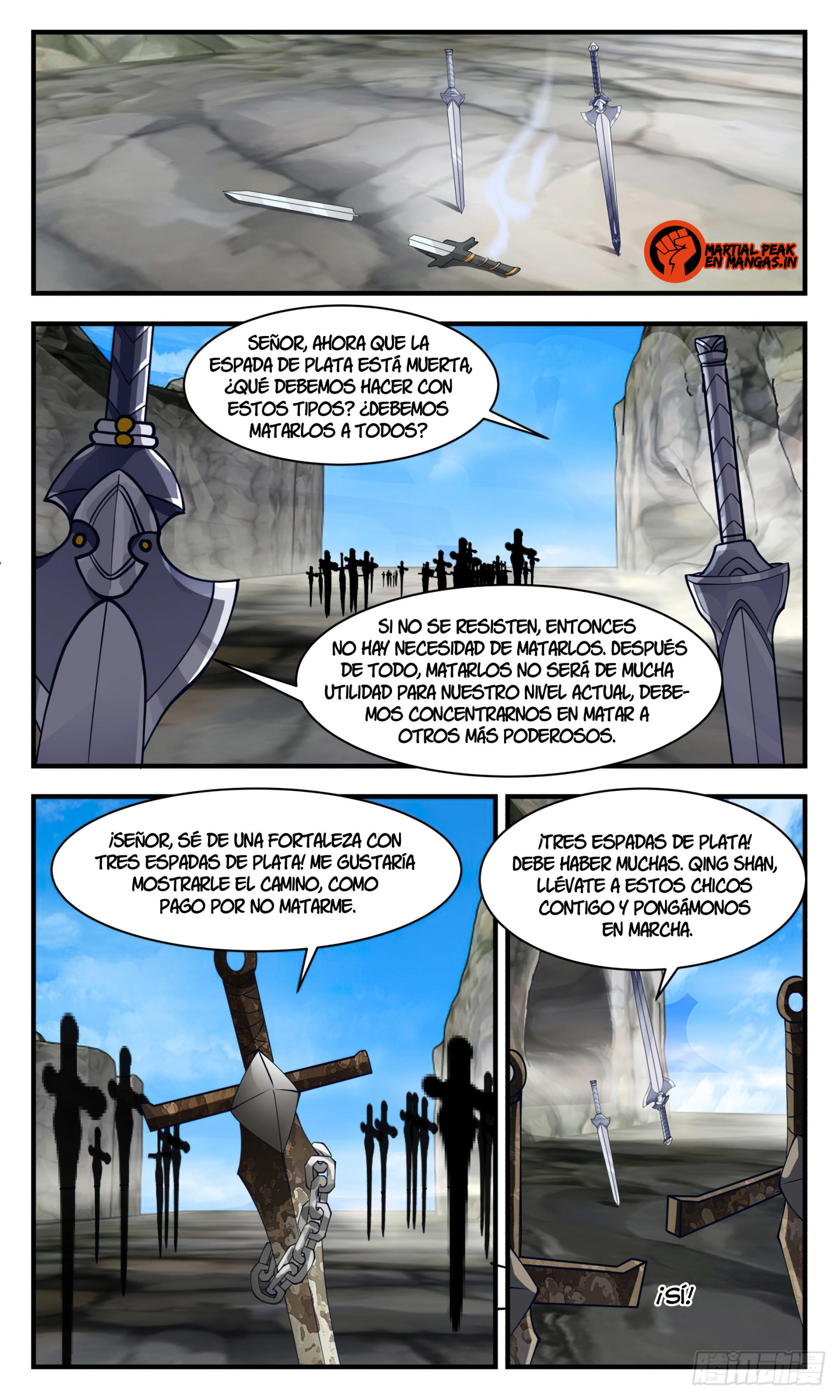 Martial Peak Capítulo 2687 - Página 8 en español