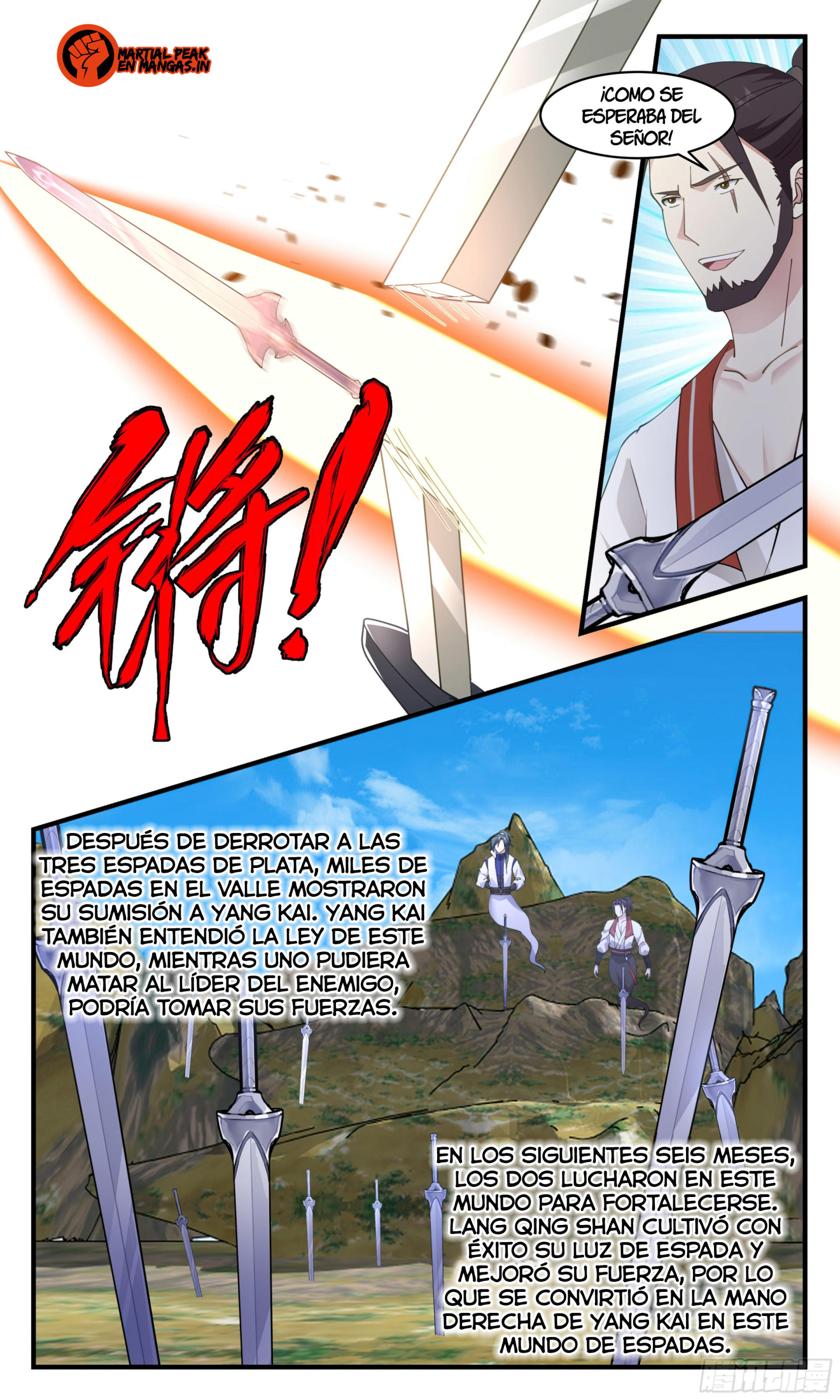 Martial Peak Capítulo 2688 - Página 3 en español