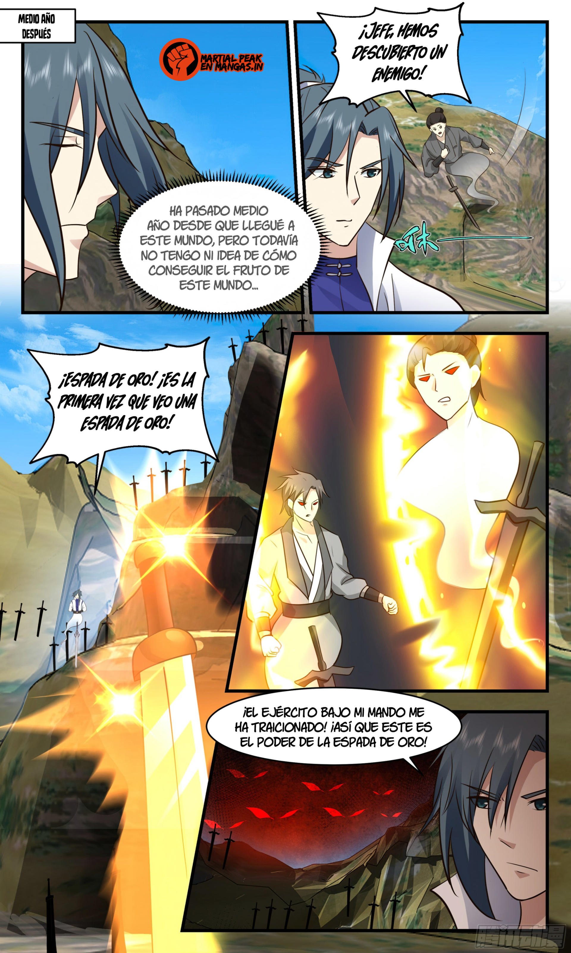 Martial Peak Capítulo 2688 - Página 4 en español