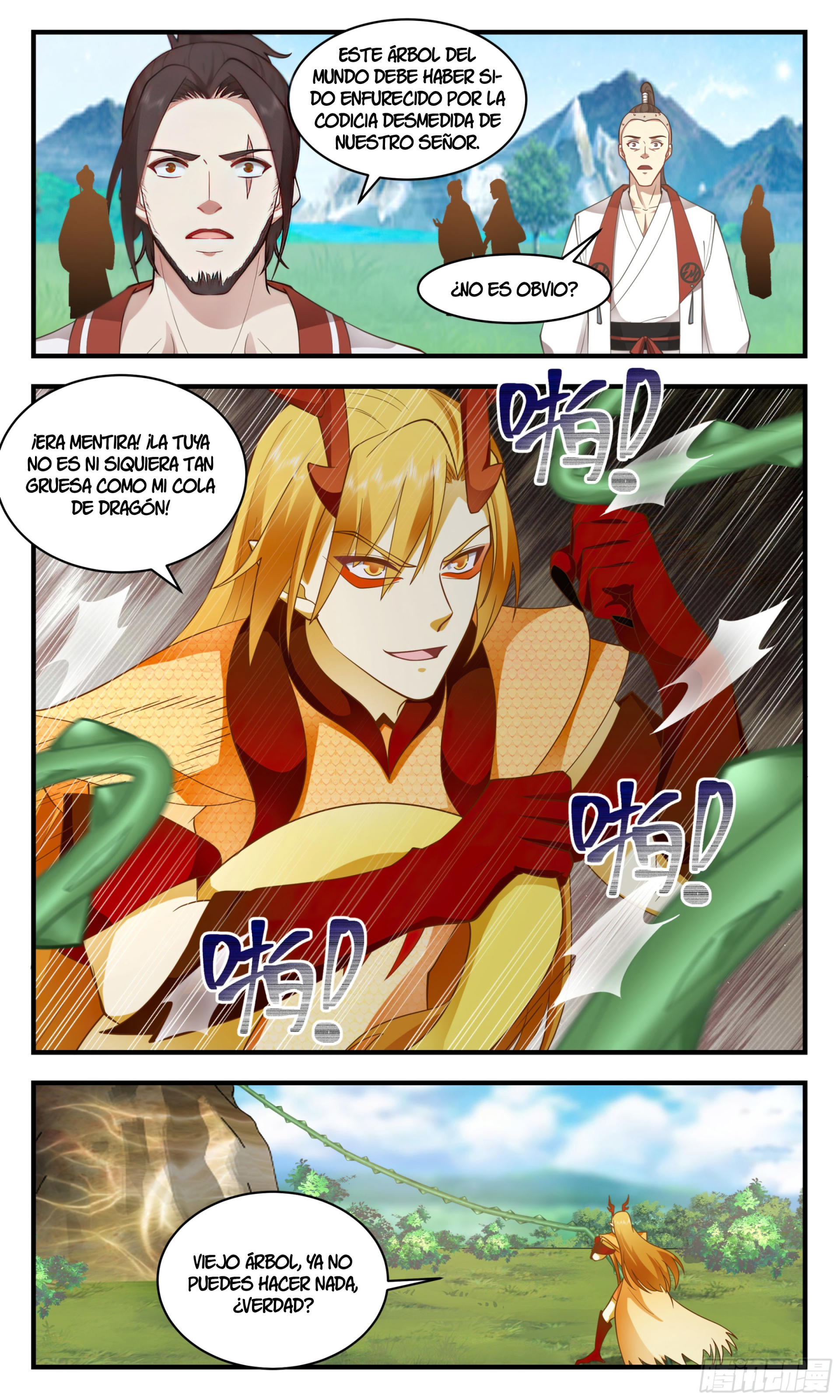 Martial Peak Capítulo 2689 - Página 8 en español