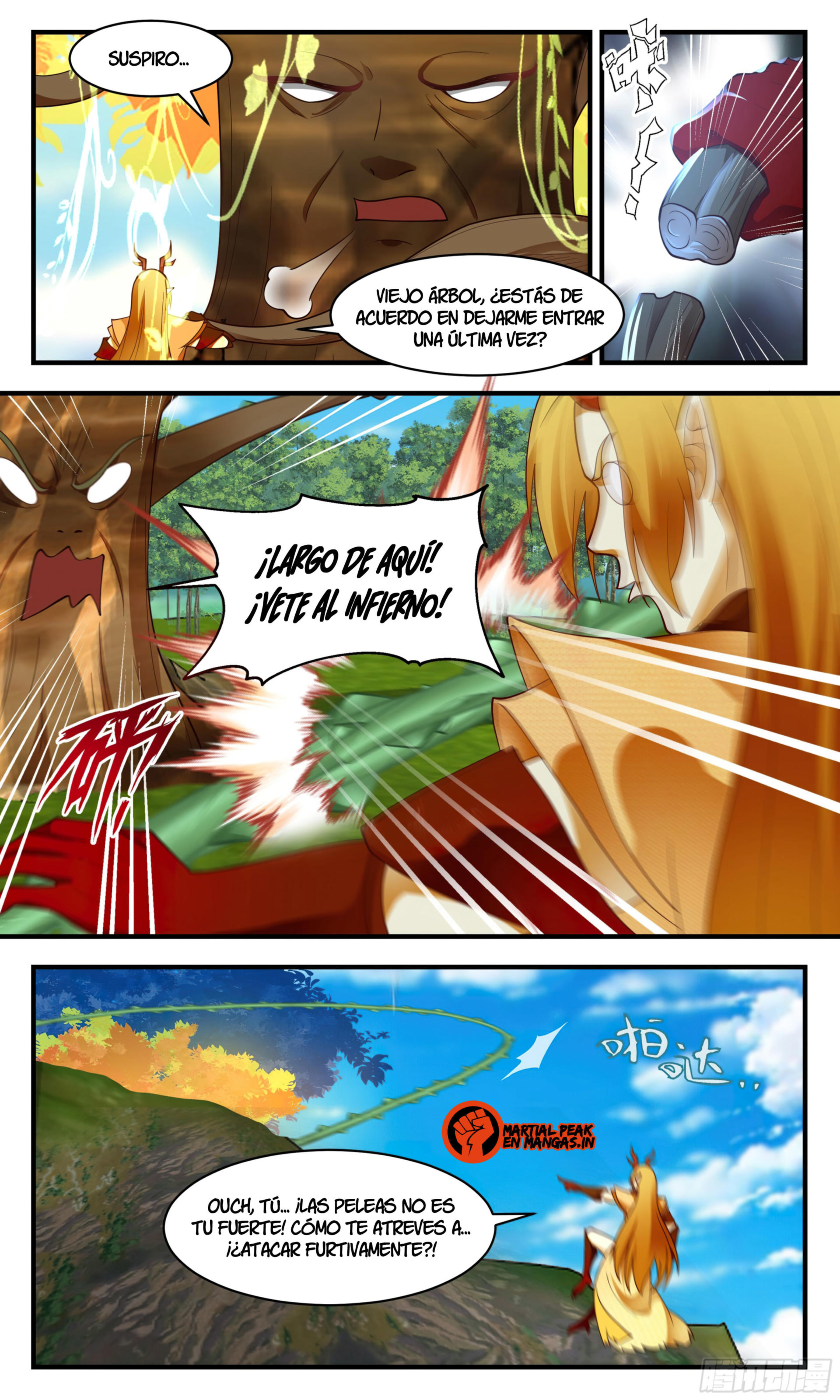 Martial Peak Capítulo 2689 - Página 9 en español