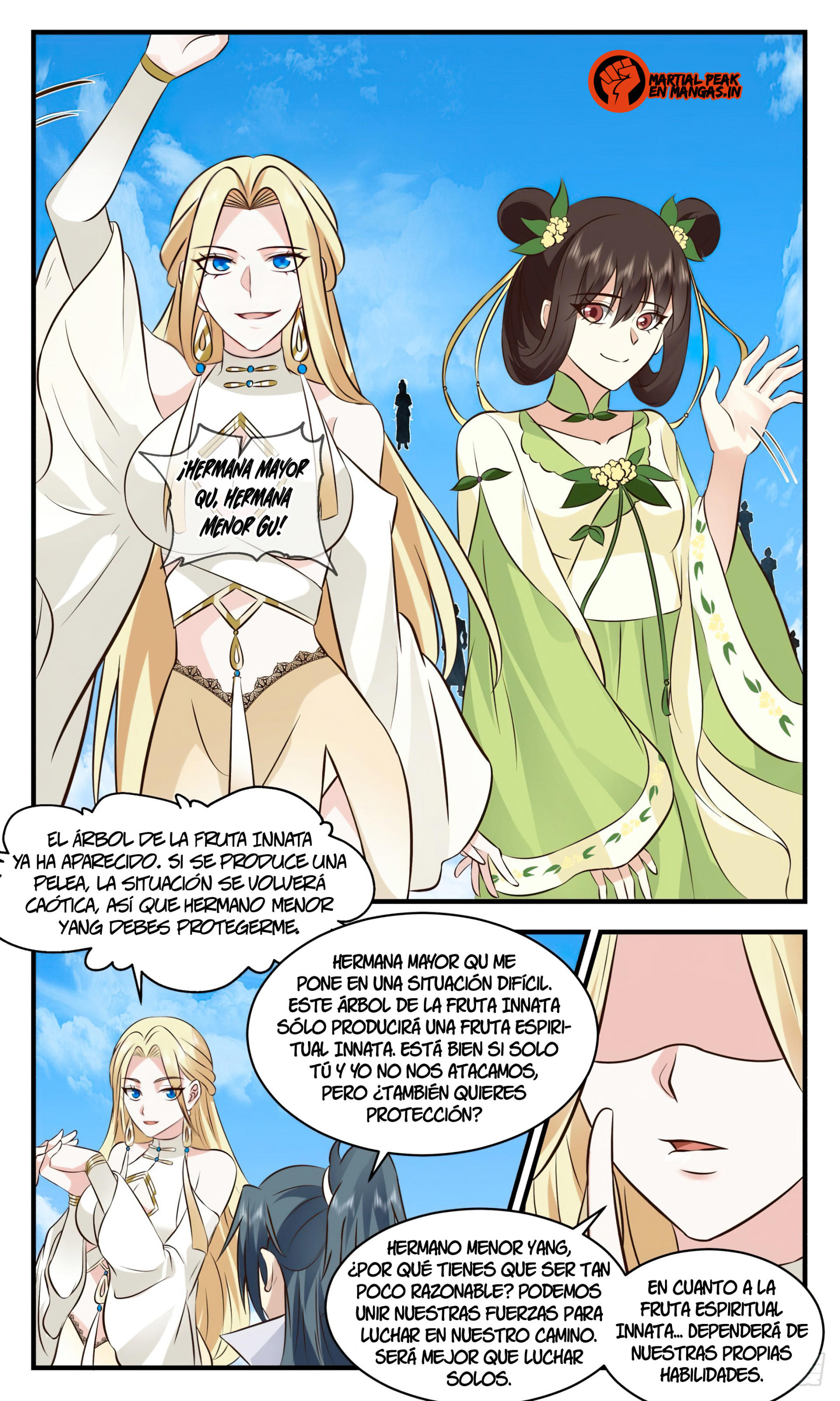 Martial Peak Capítulo 2690 - Página 4 en español