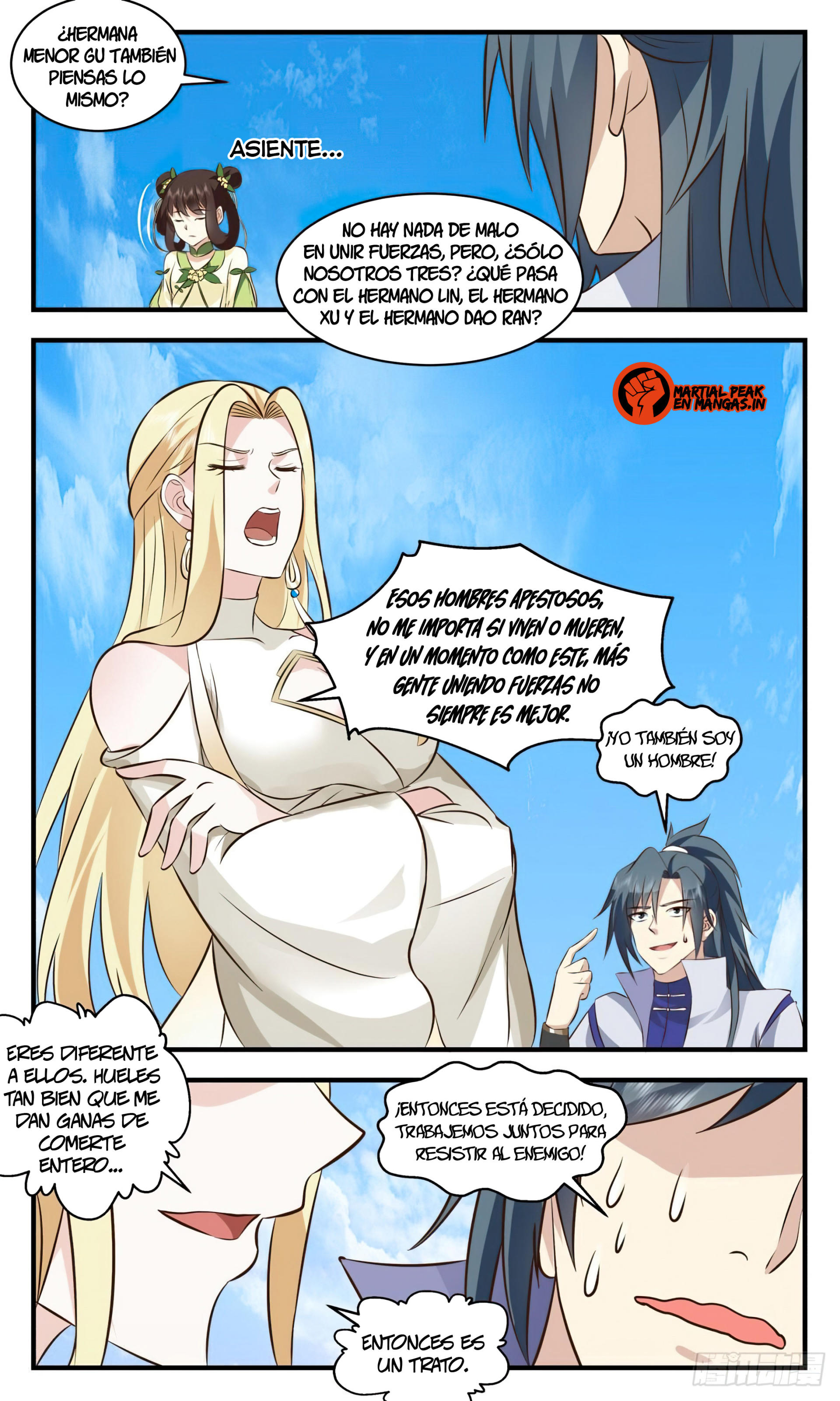 Martial Peak Capítulo 2690 - Página 5 en español