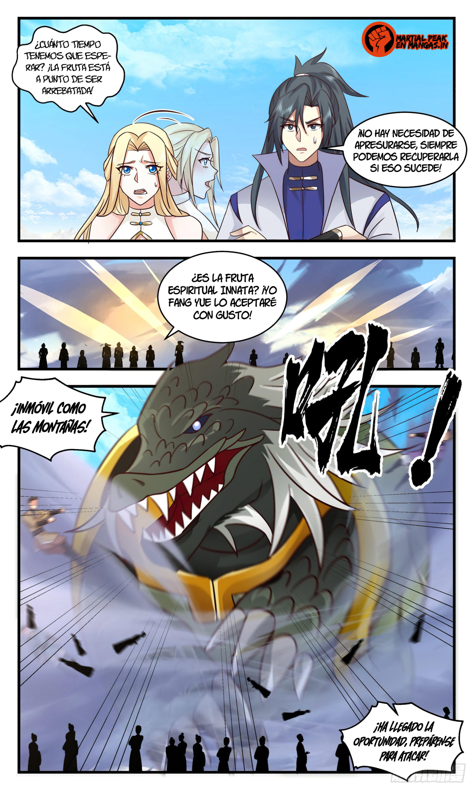 Martial Peak Capítulo 2690 - Página 8 en español