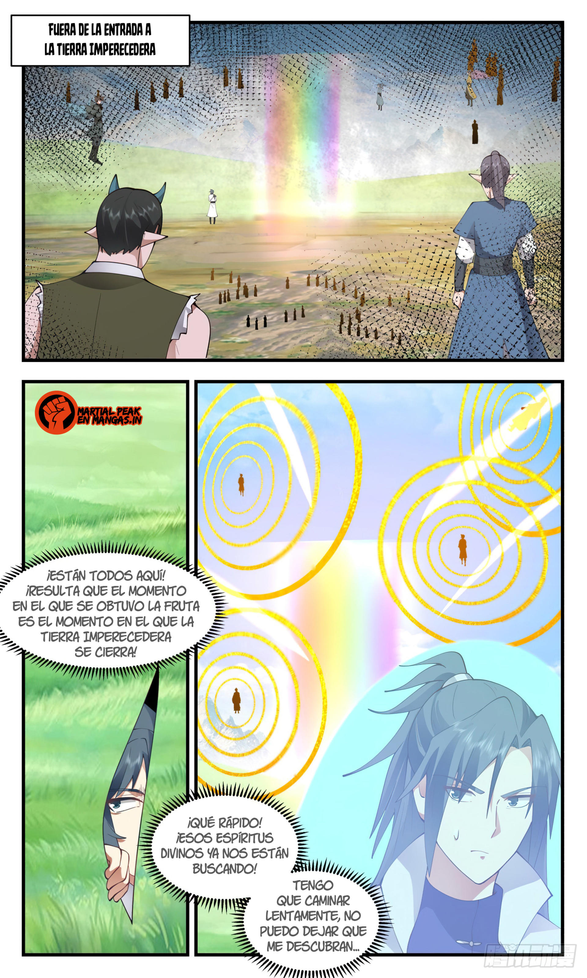 Martial Peak Capítulo 2691 - Página 10 en español