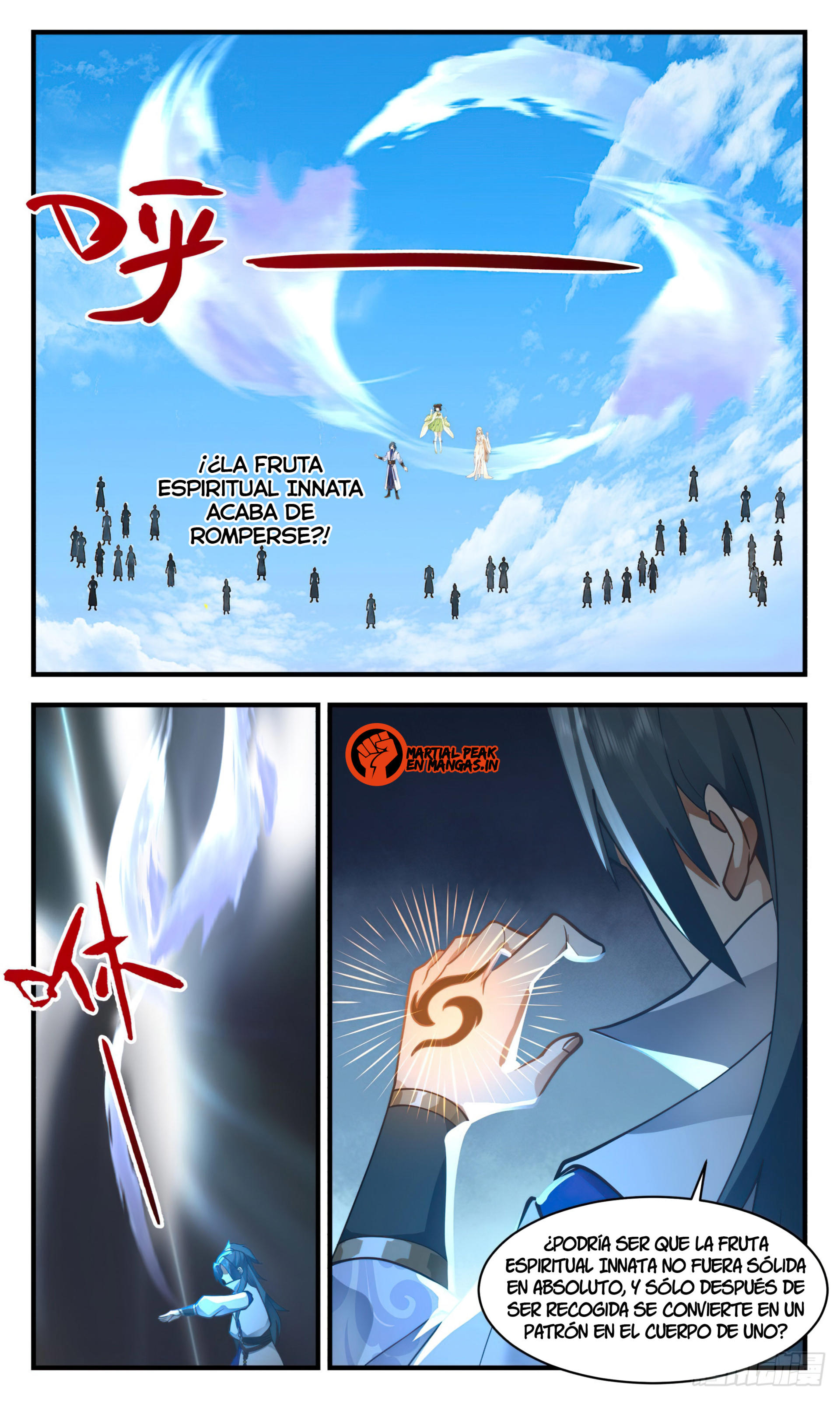 Martial Peak Capítulo 2691 - Página 3 en español