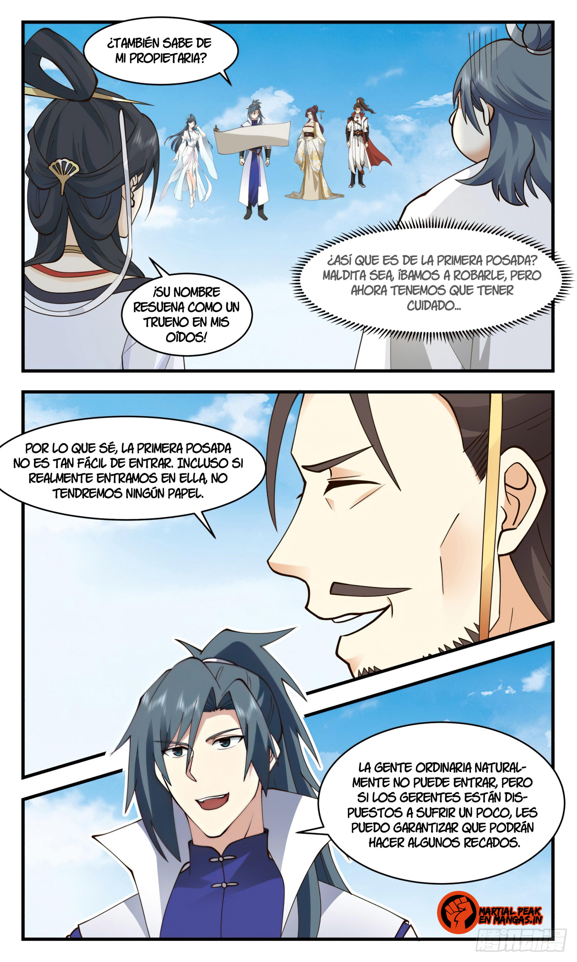 Martial Peak Capítulo 2693 - Página 10 en español
