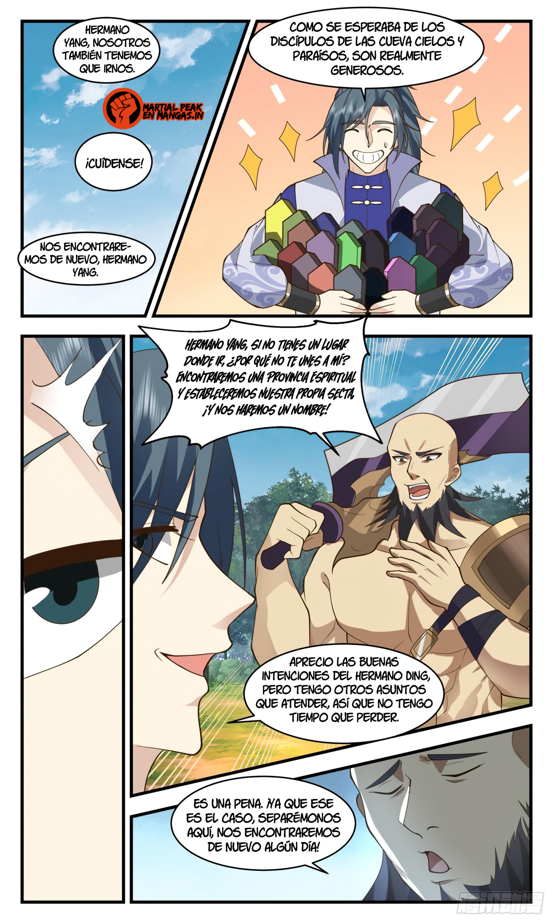Martial Peak Capítulo 2693 - Página 4 en español