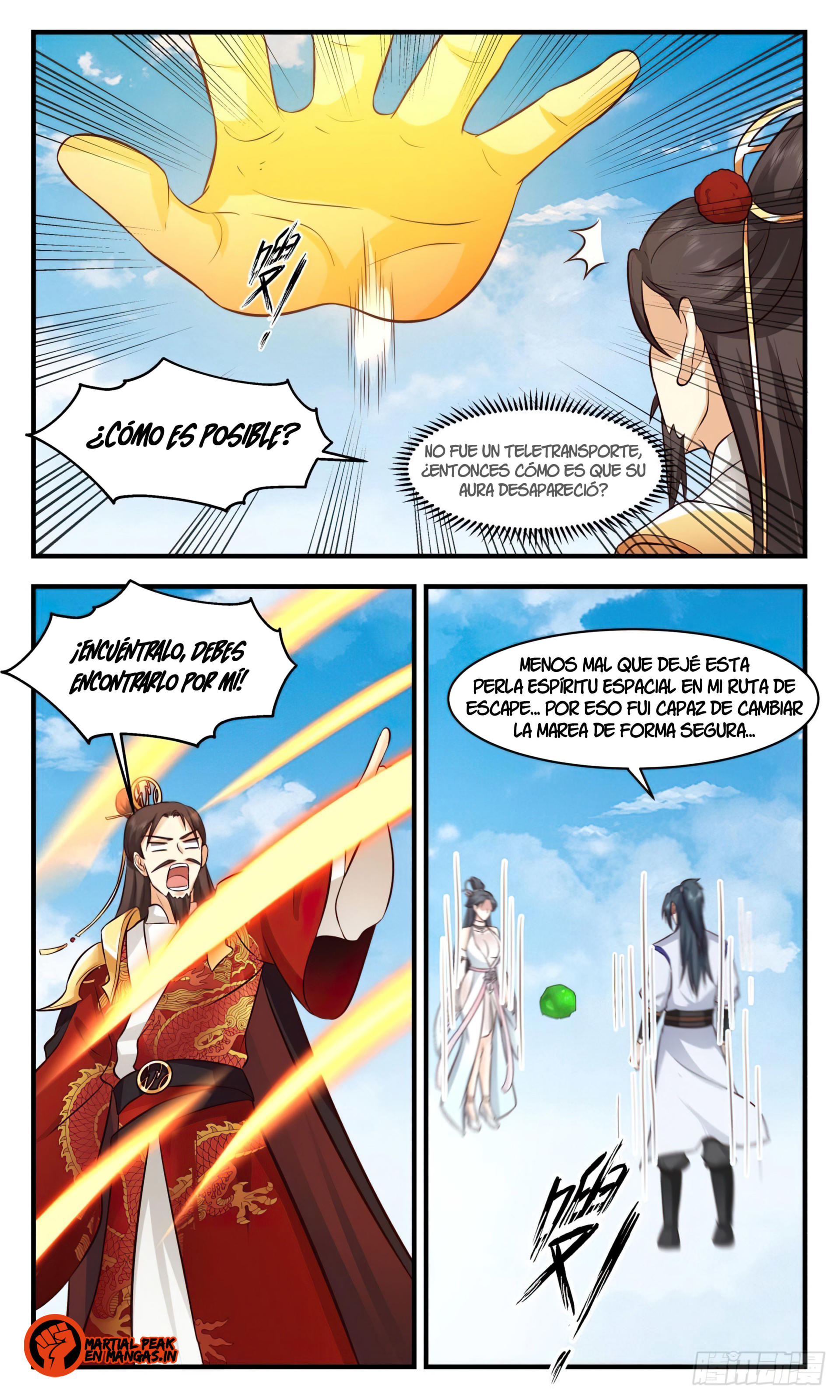 Martial Peak Capítulo 2694 - Página 10 en español