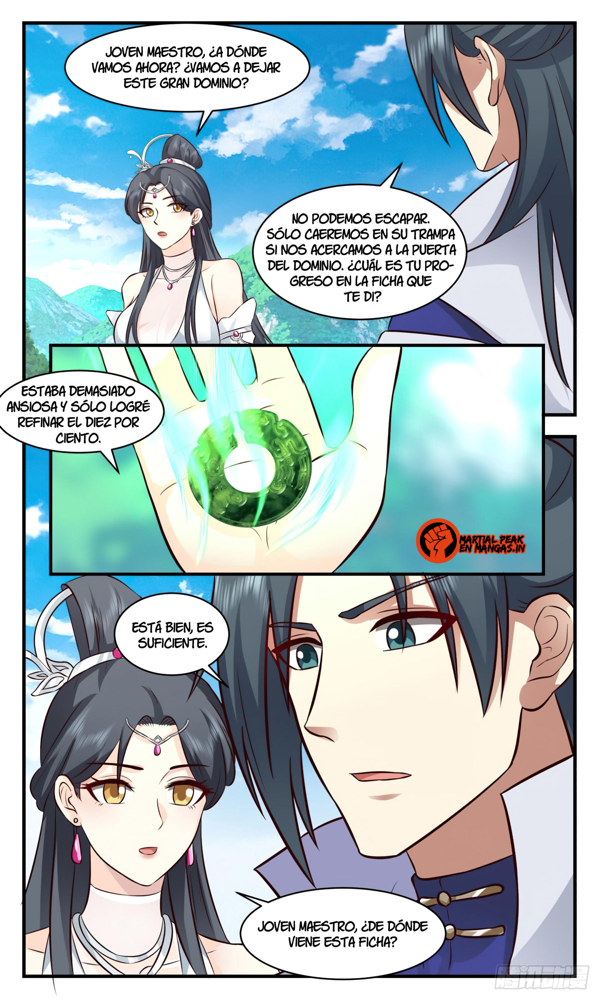 Martial Peak Capítulo 2694 - Página 11 en español