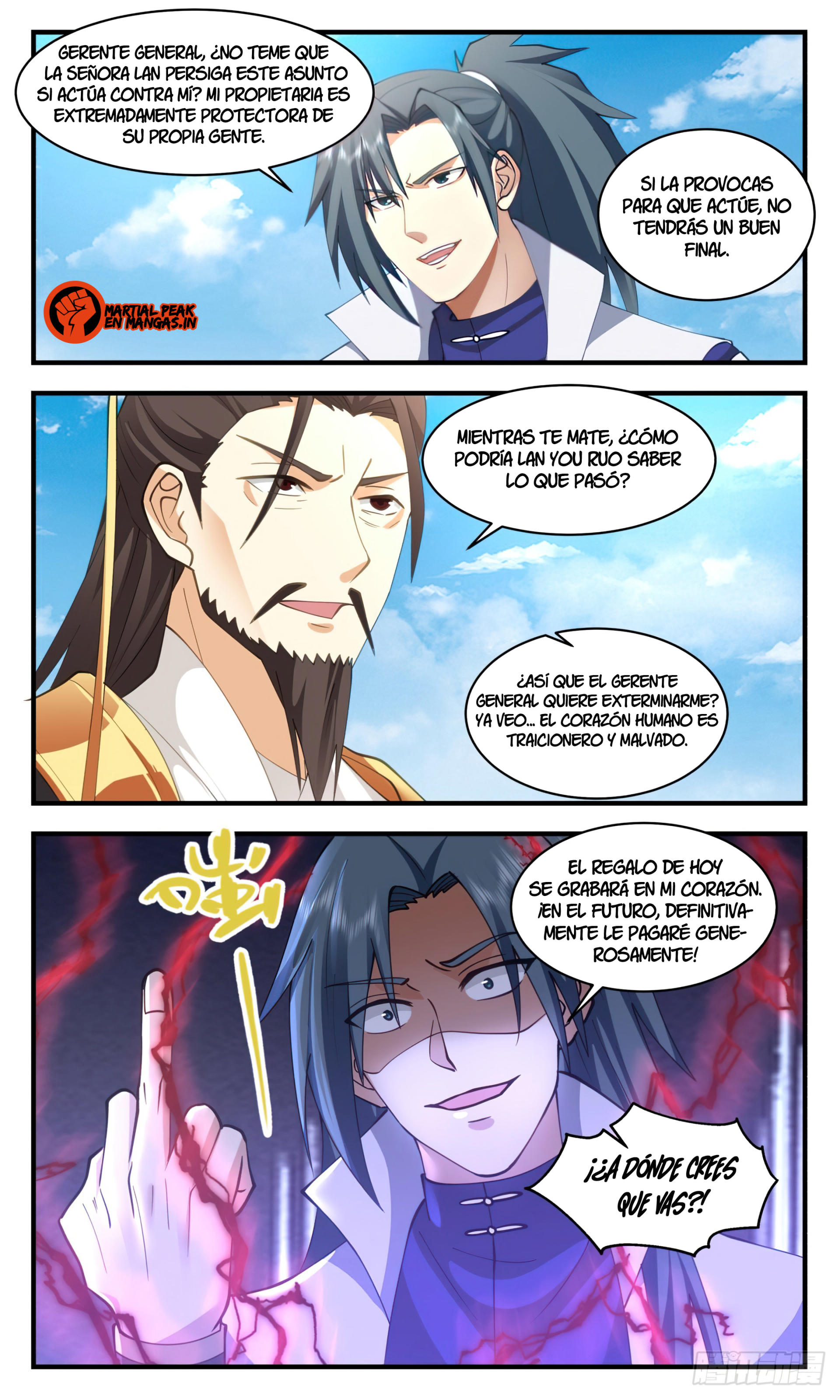 Martial Peak Capítulo 2694 - Página 9 en español