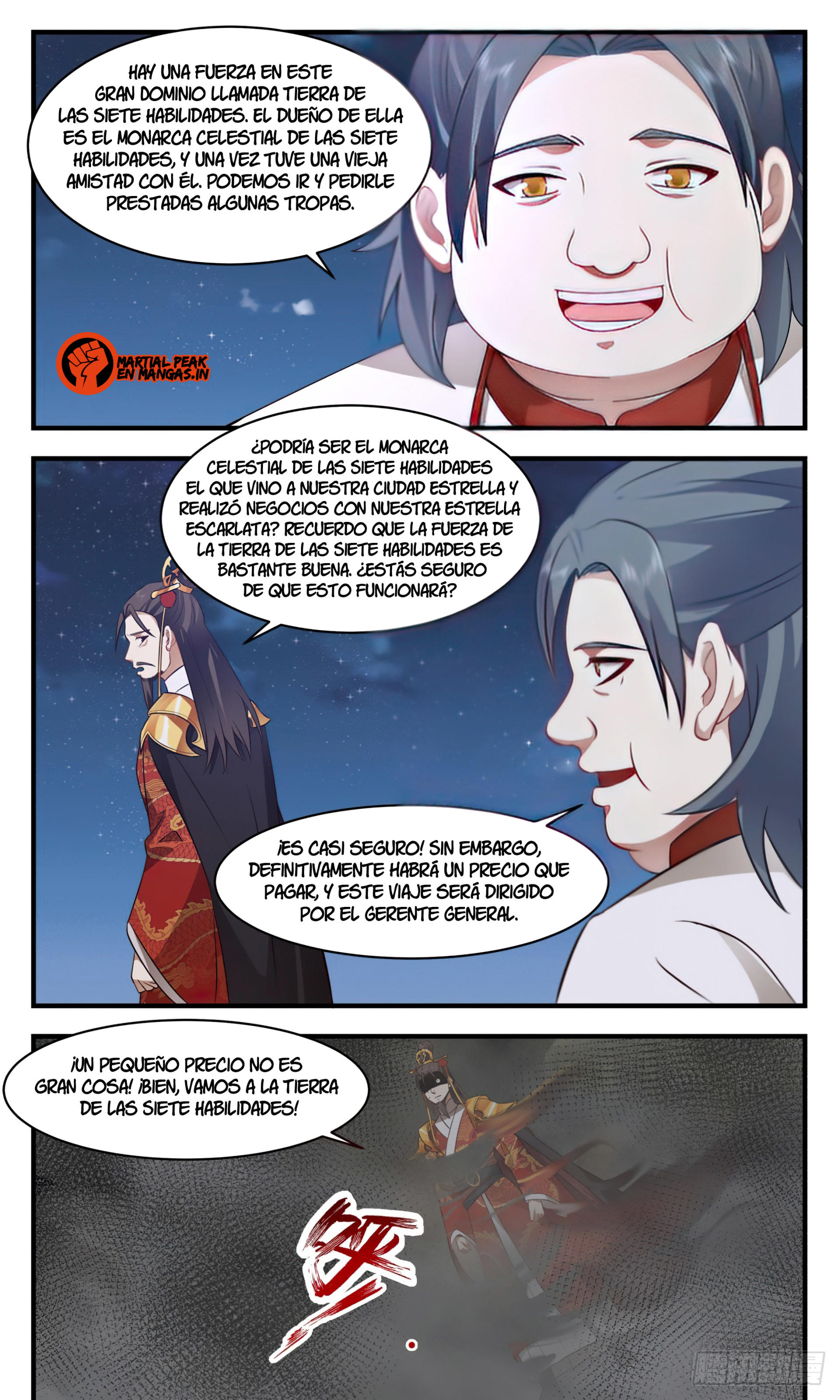 Martial Peak Capítulo 2695 - Página 8 en español