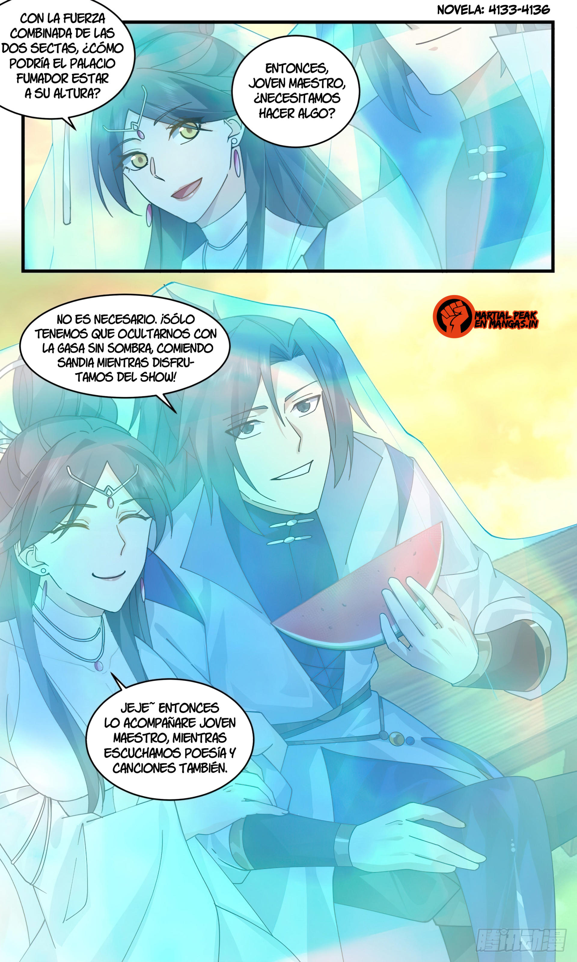 Martial Peak Capítulo 2696 - Página 13 en español