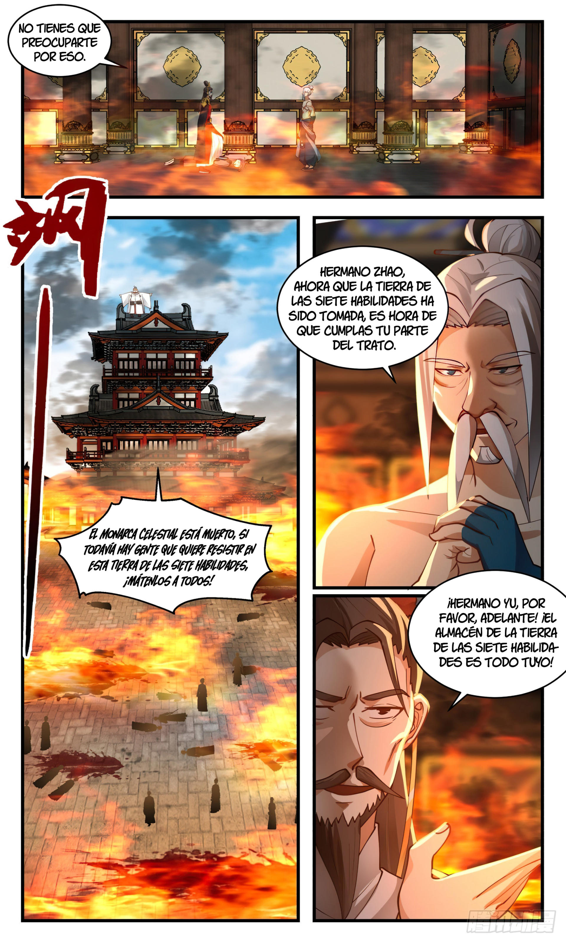 Martial Peak Capítulo 2697 - Página 5 en español