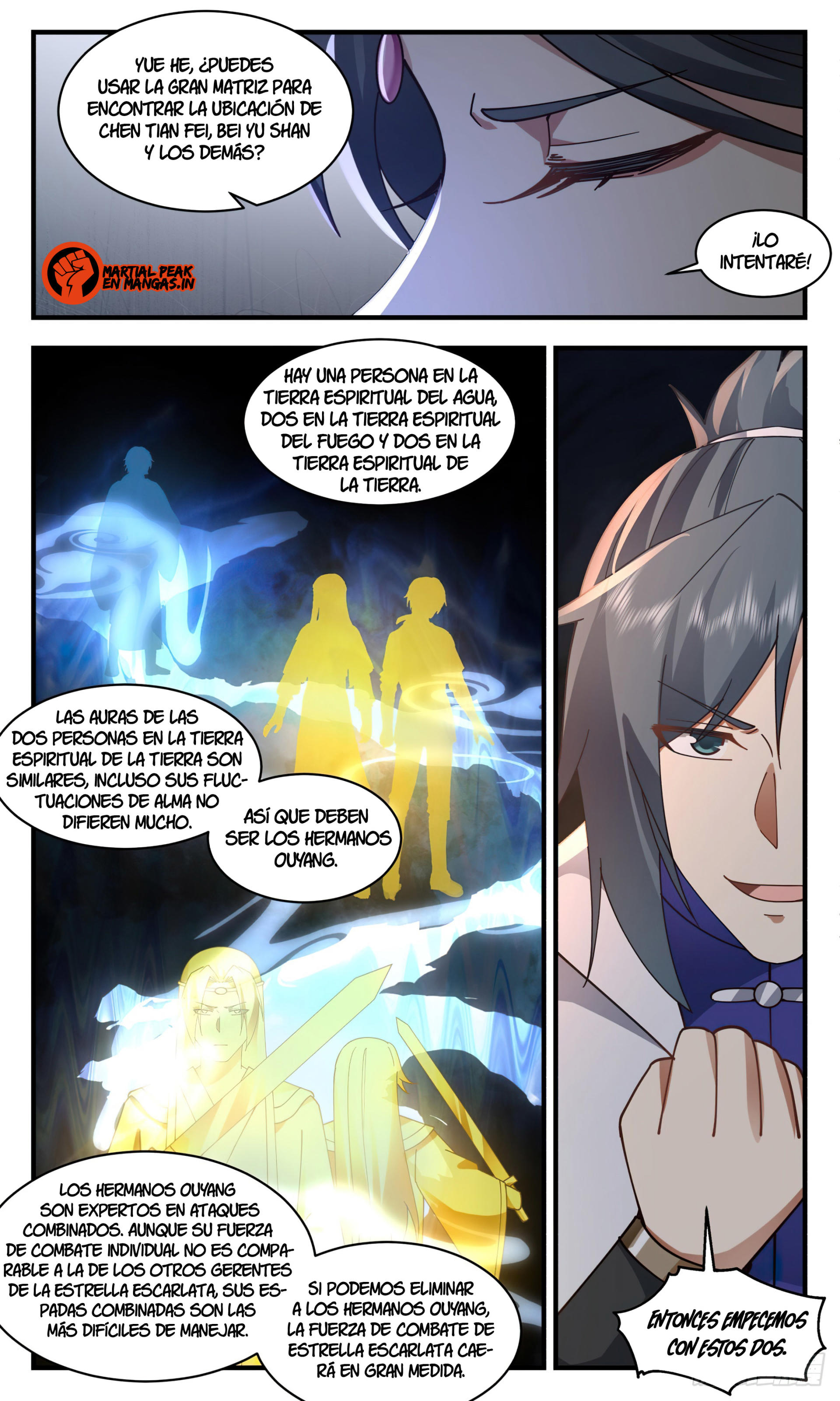 Martial Peak Capítulo 2697 - Página 9 en español